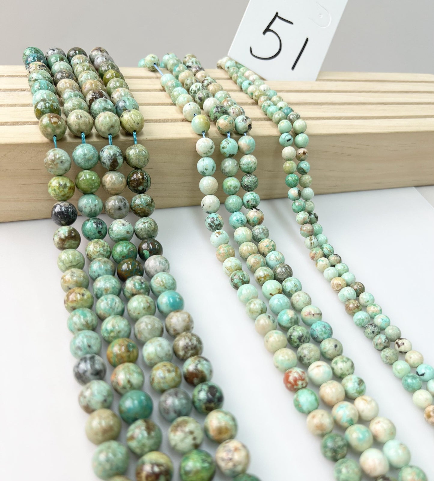 ------#42-#64 green color natural gemstone loose beads
