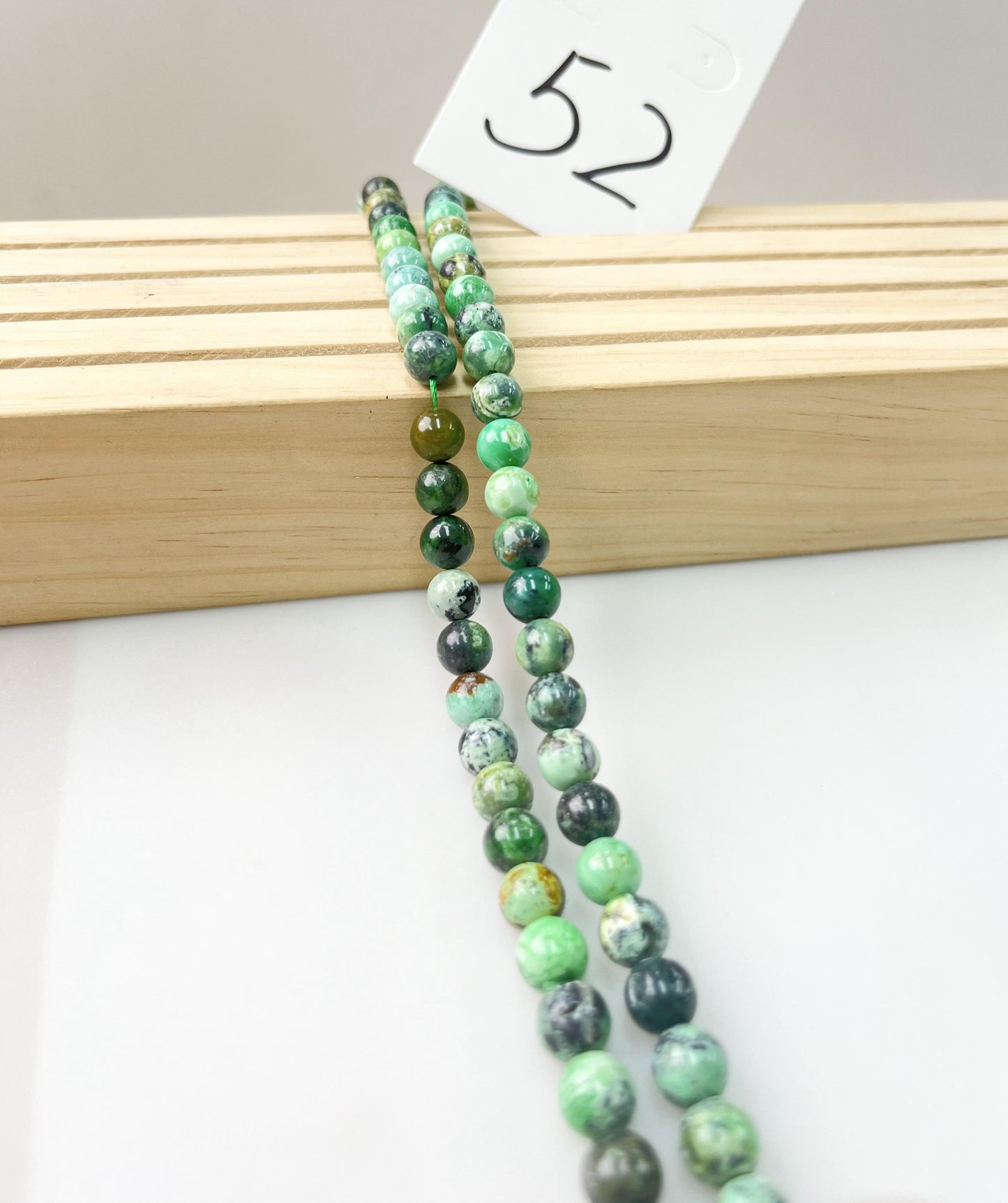 ------#42-#64 green color natural gemstone loose beads