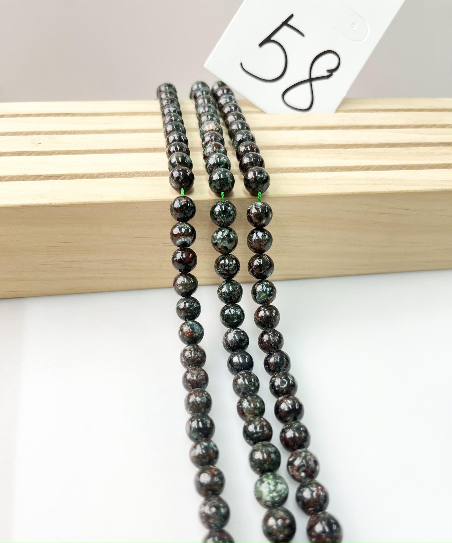 ------#42-#64 green color natural gemstone loose beads