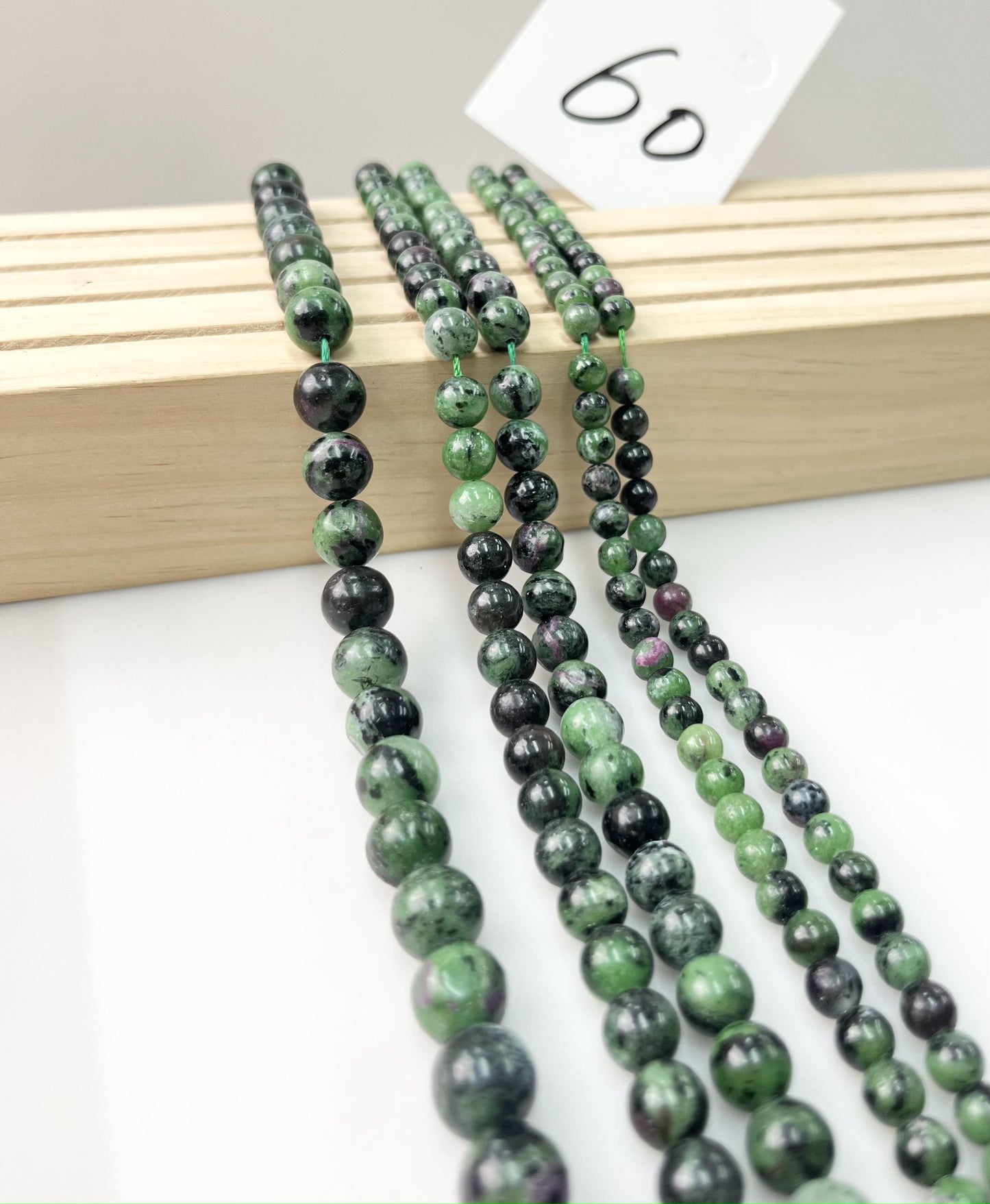 ------#42-#64 green color natural gemstone loose beads