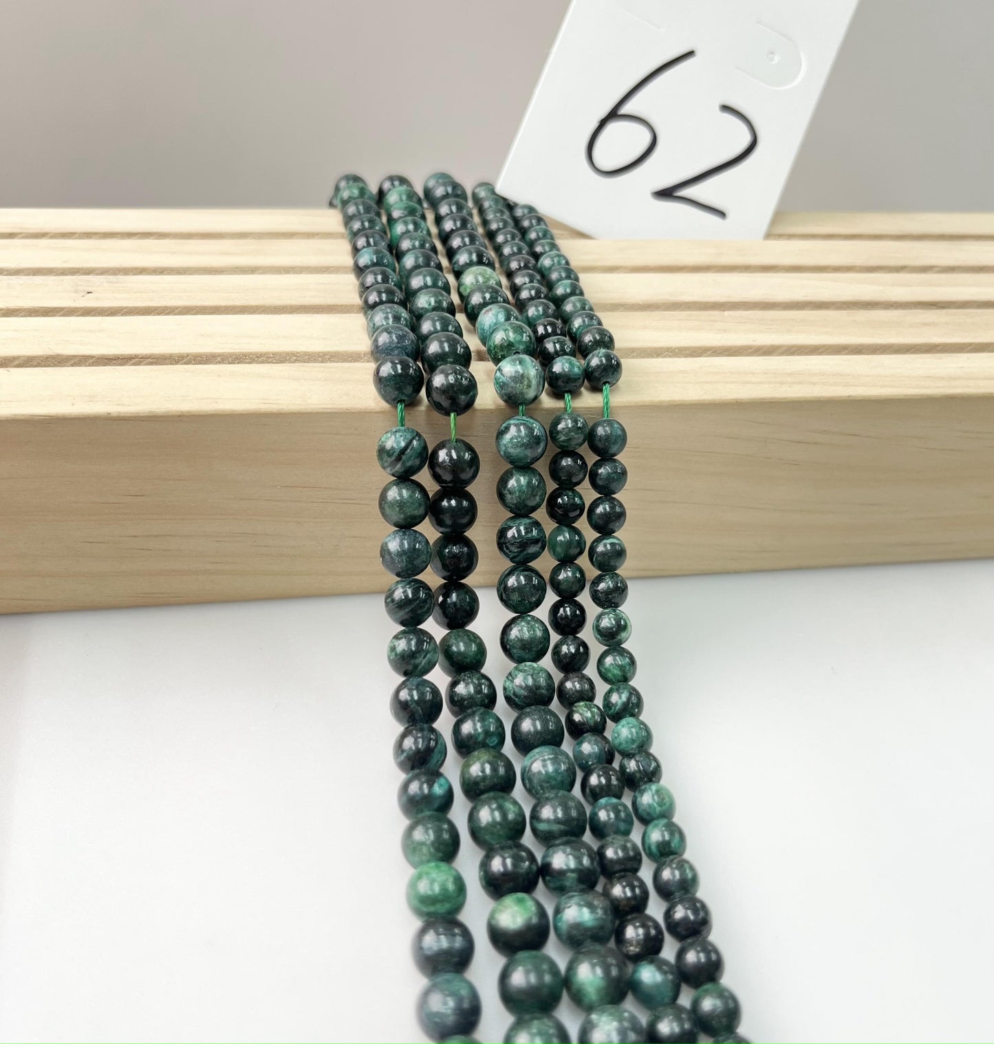 ------#42-#64 green color natural gemstone loose beads