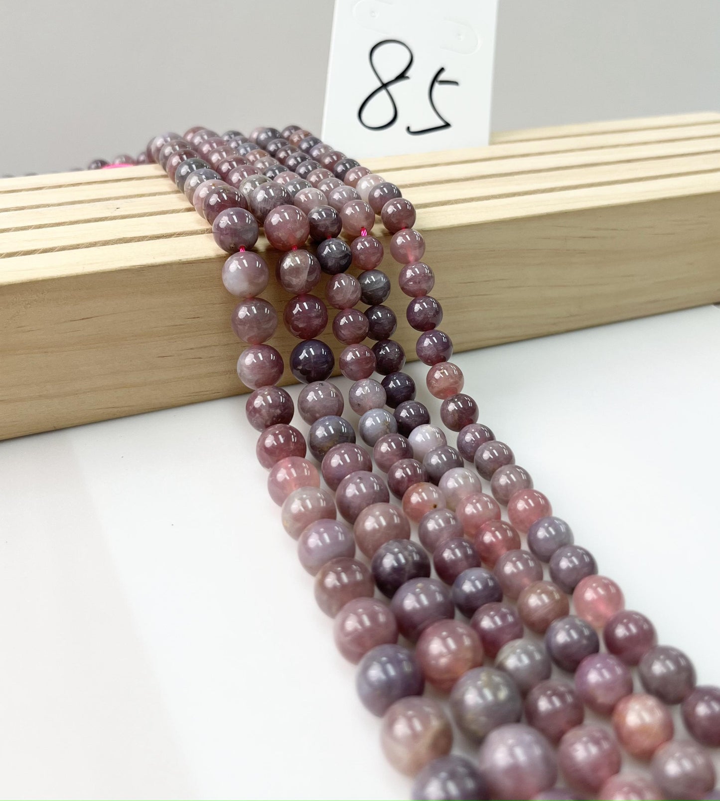 ------#83-#93 purple color natural gemstone loose beads