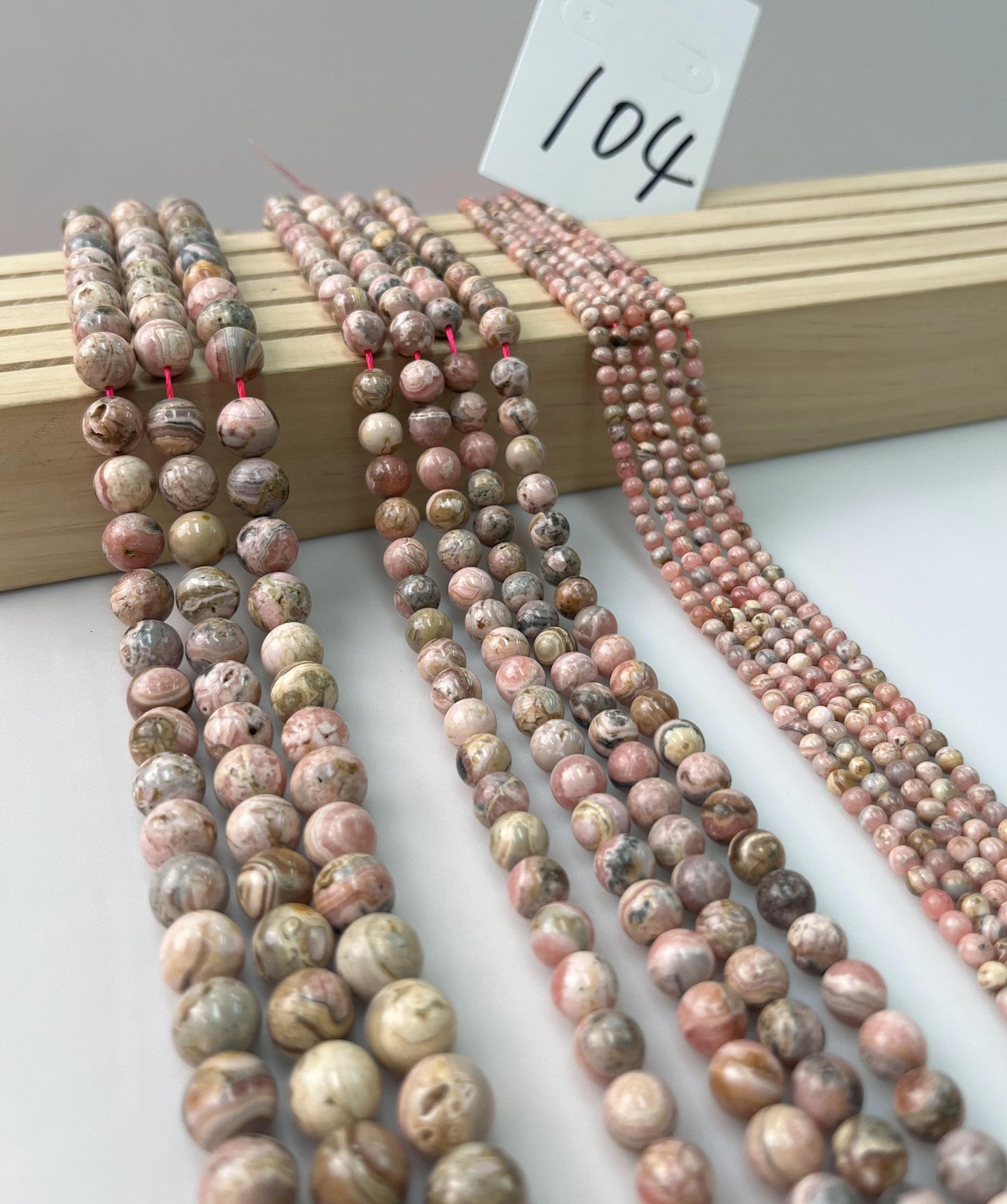 ------#94-#113  pink red natural gemstone loose beads