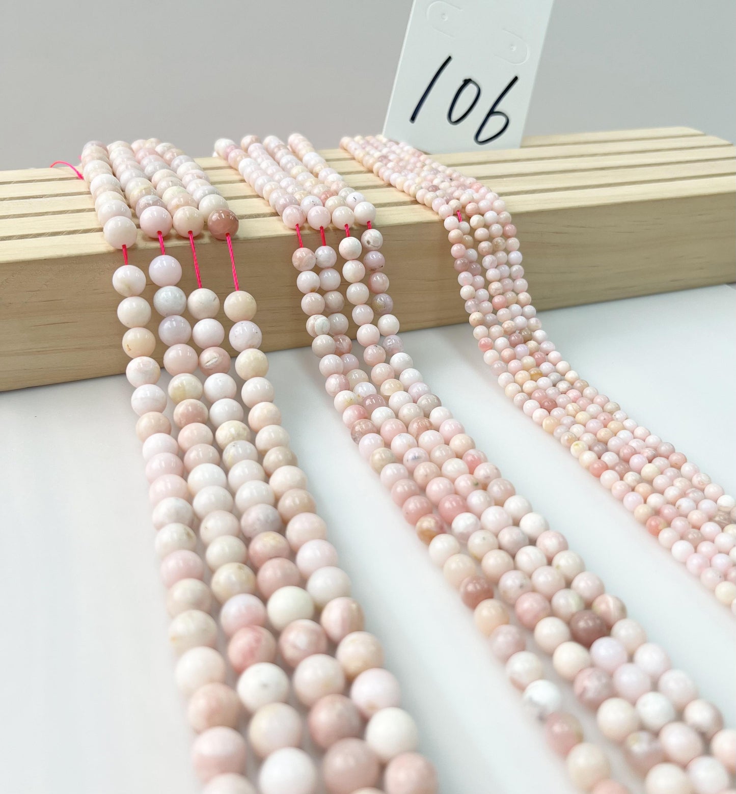 ------#94-#113  pink red natural gemstone loose beads