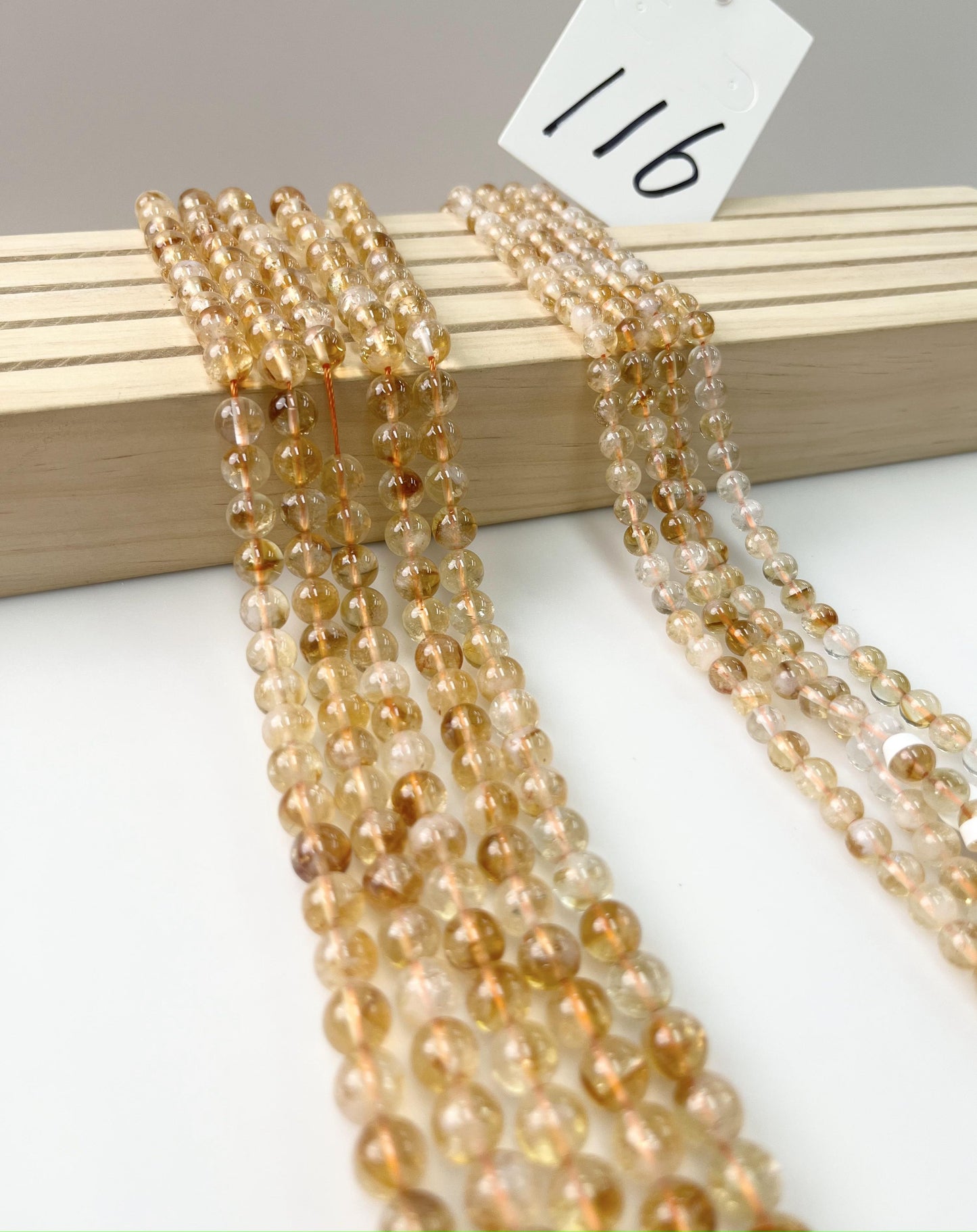 ------#114-#127 yellow color natural gemstone loose beads