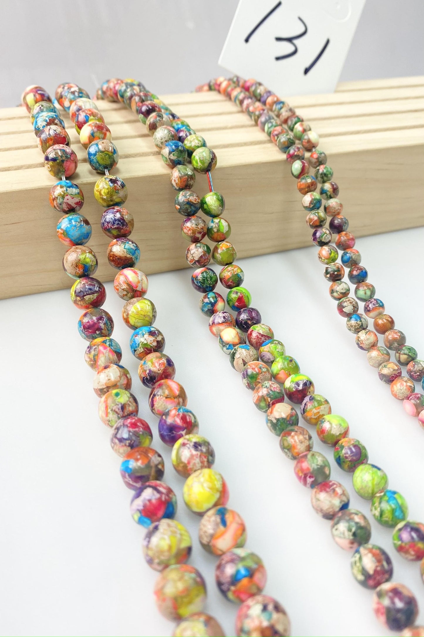 ------#129-#133 colorful natural gemstone loose beads