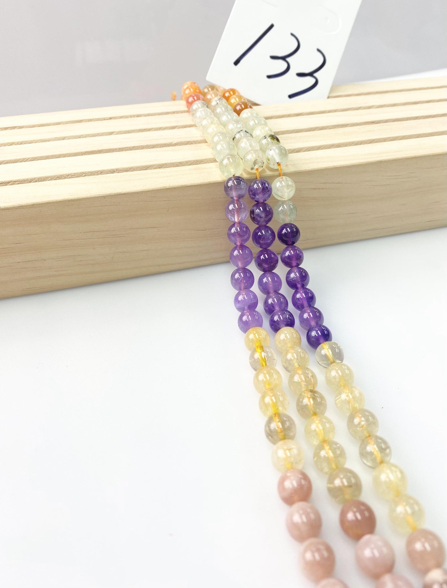 ------#129-#133 colorful natural gemstone loose beads