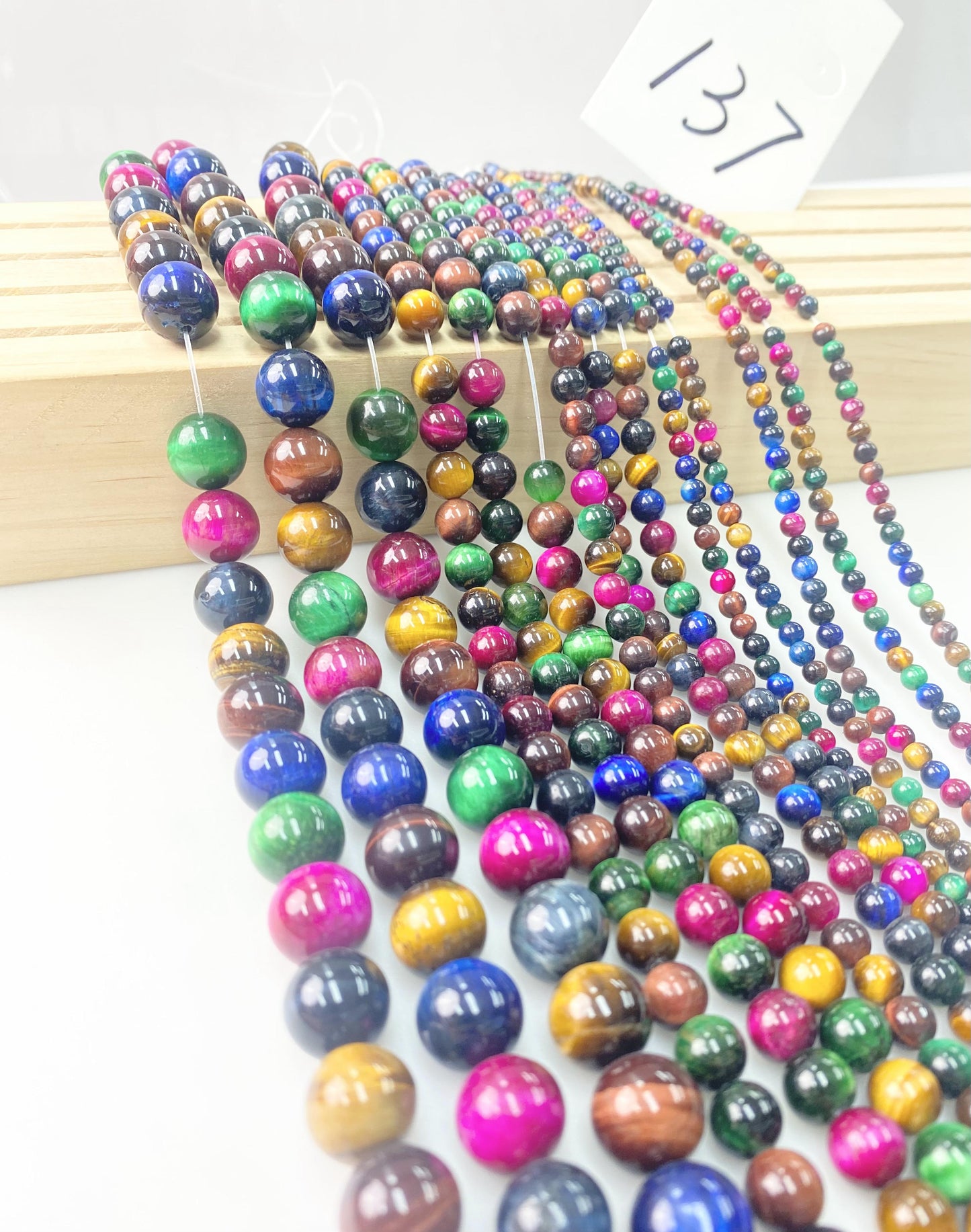 ------#134-#156tiger eye natural gemstone loose beads