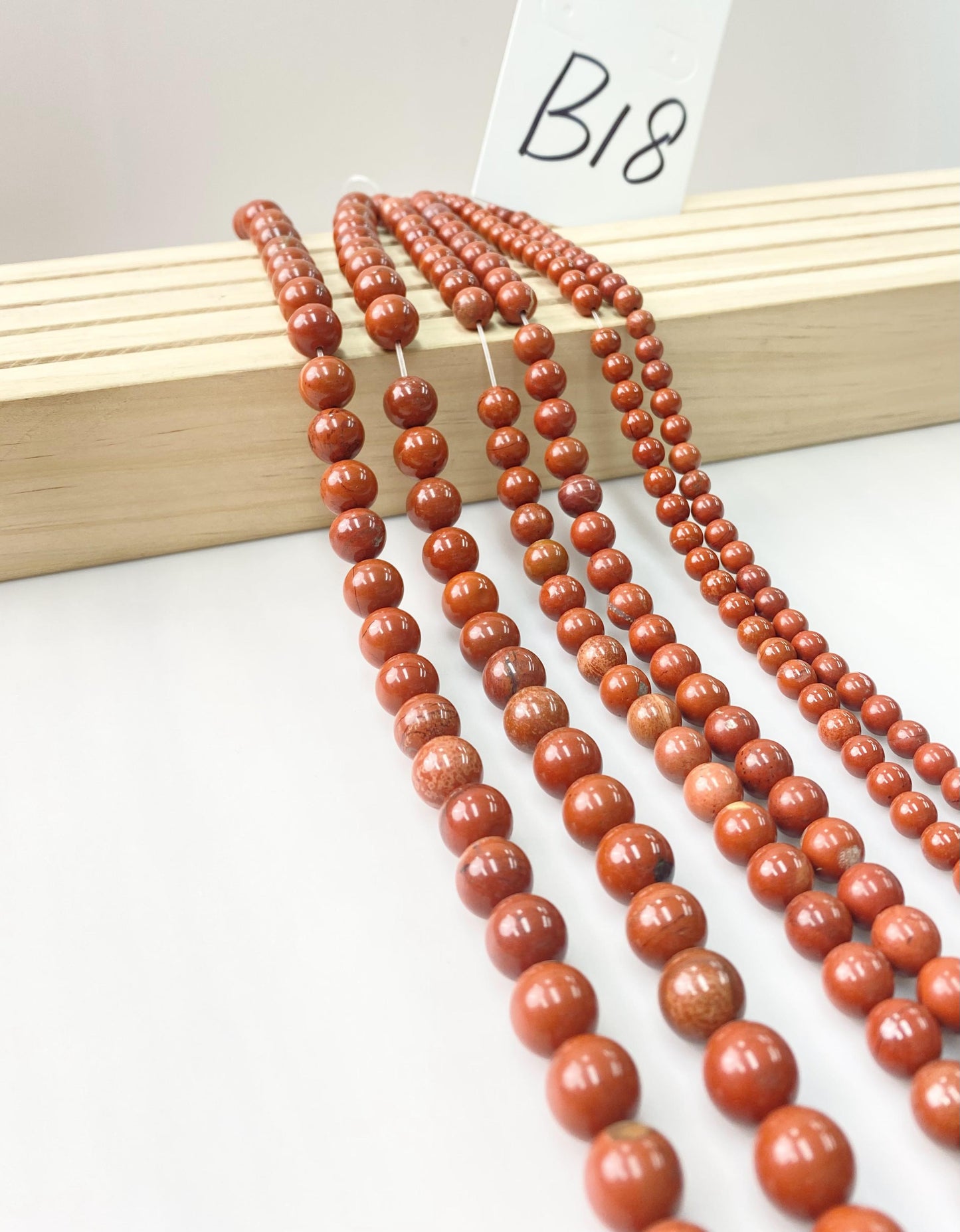 ------#B1-#B48 normal dark pink color  loose beads