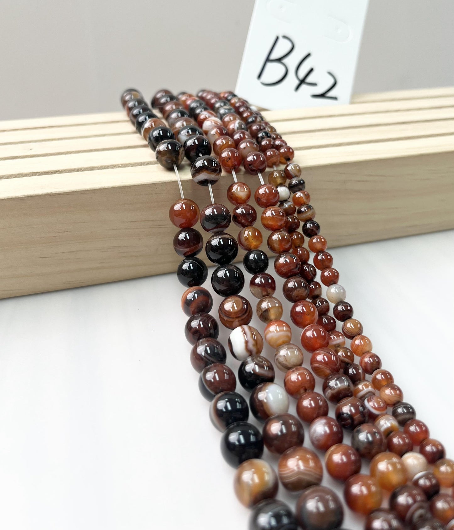 ------#B1-#B48 normal dark pink color  loose beads