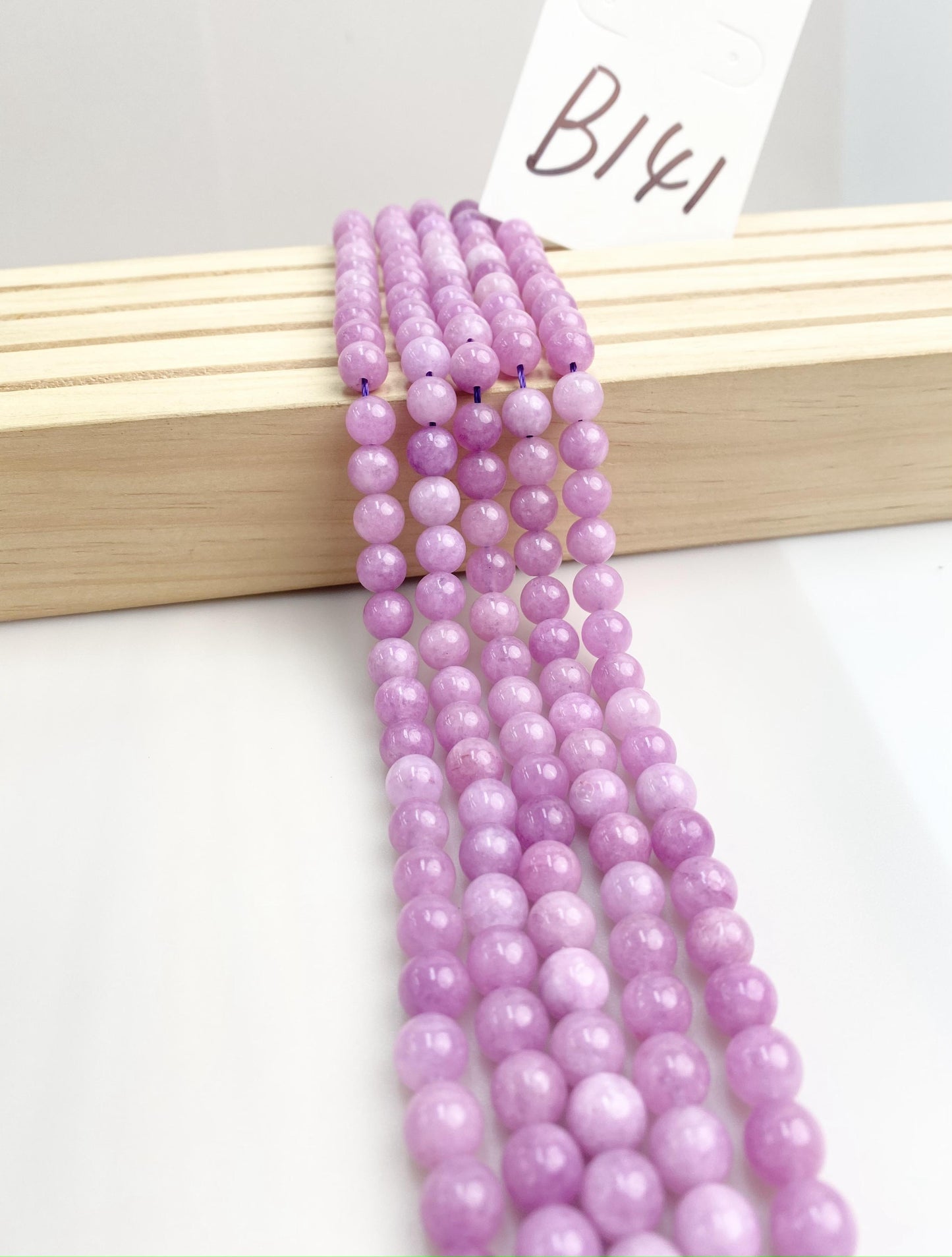 ------#B138-#B161 normal purple color  loose beads