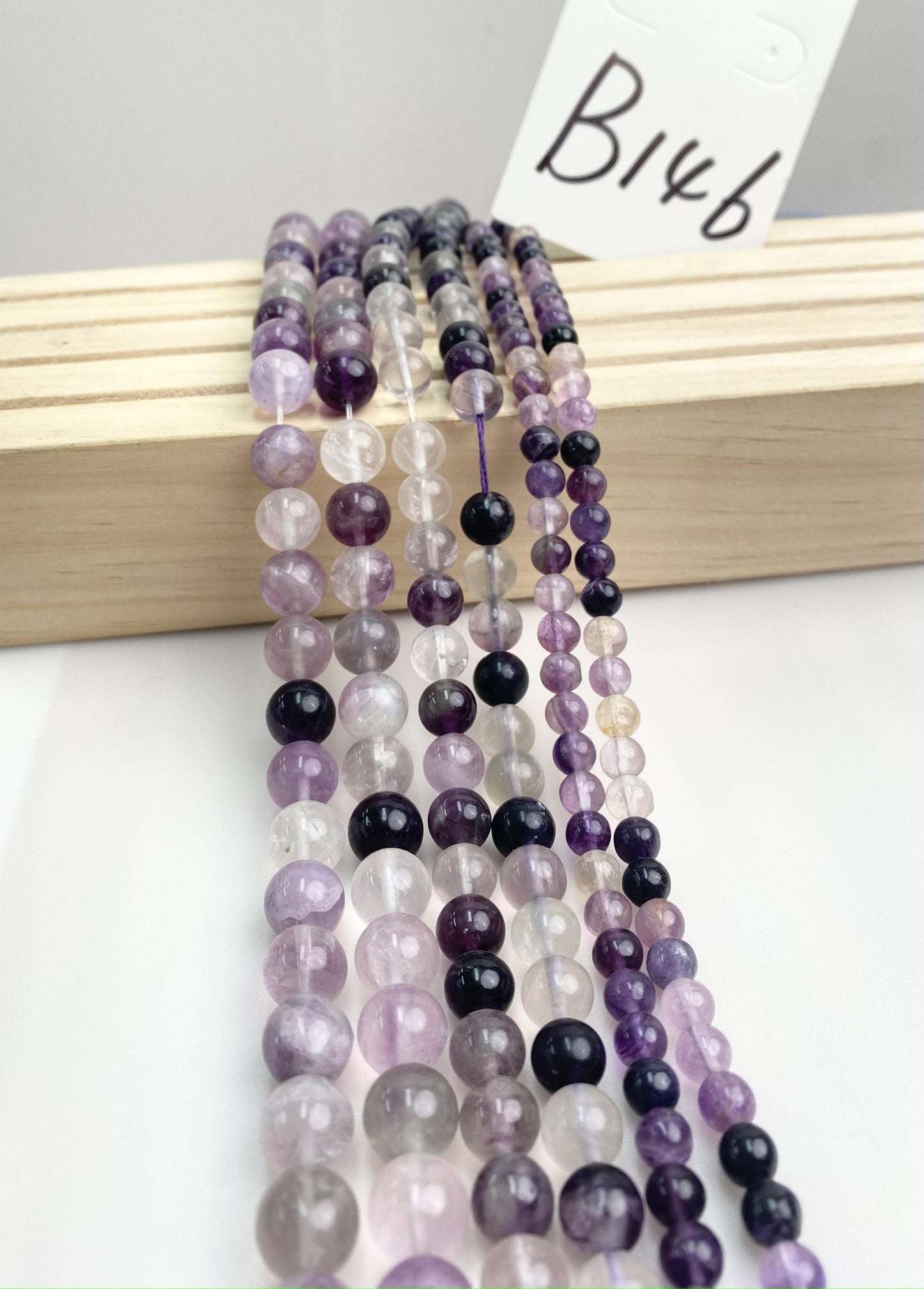 ------#B138-#B161 normal purple color  loose beads