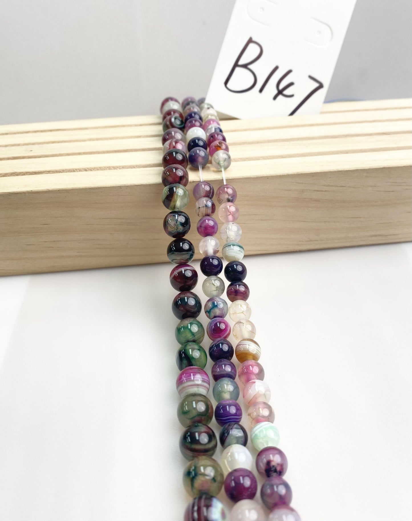 ------#B138-#B161 normal purple color  loose beads