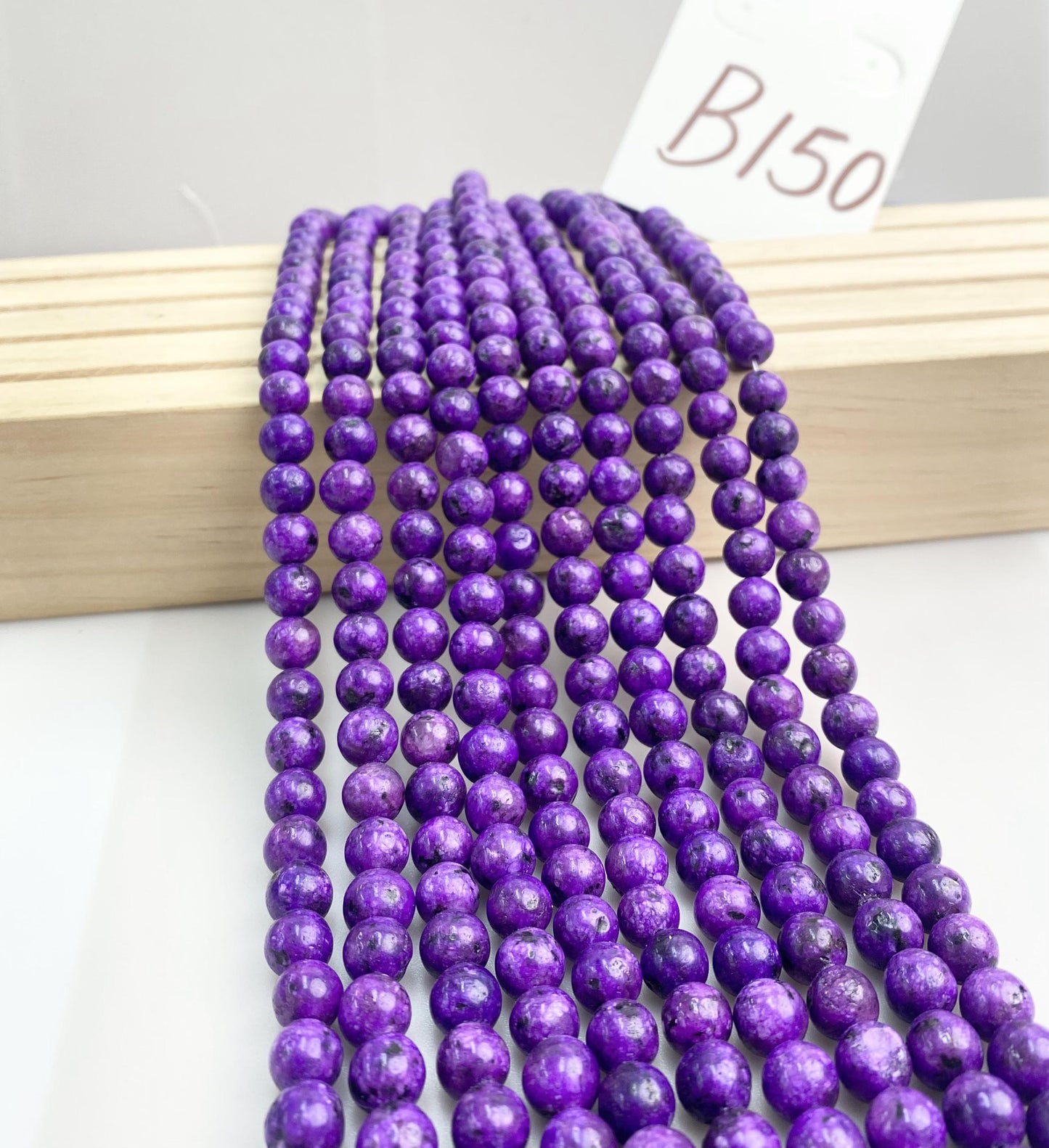 ------#B138-#B161 normal purple color  loose beads