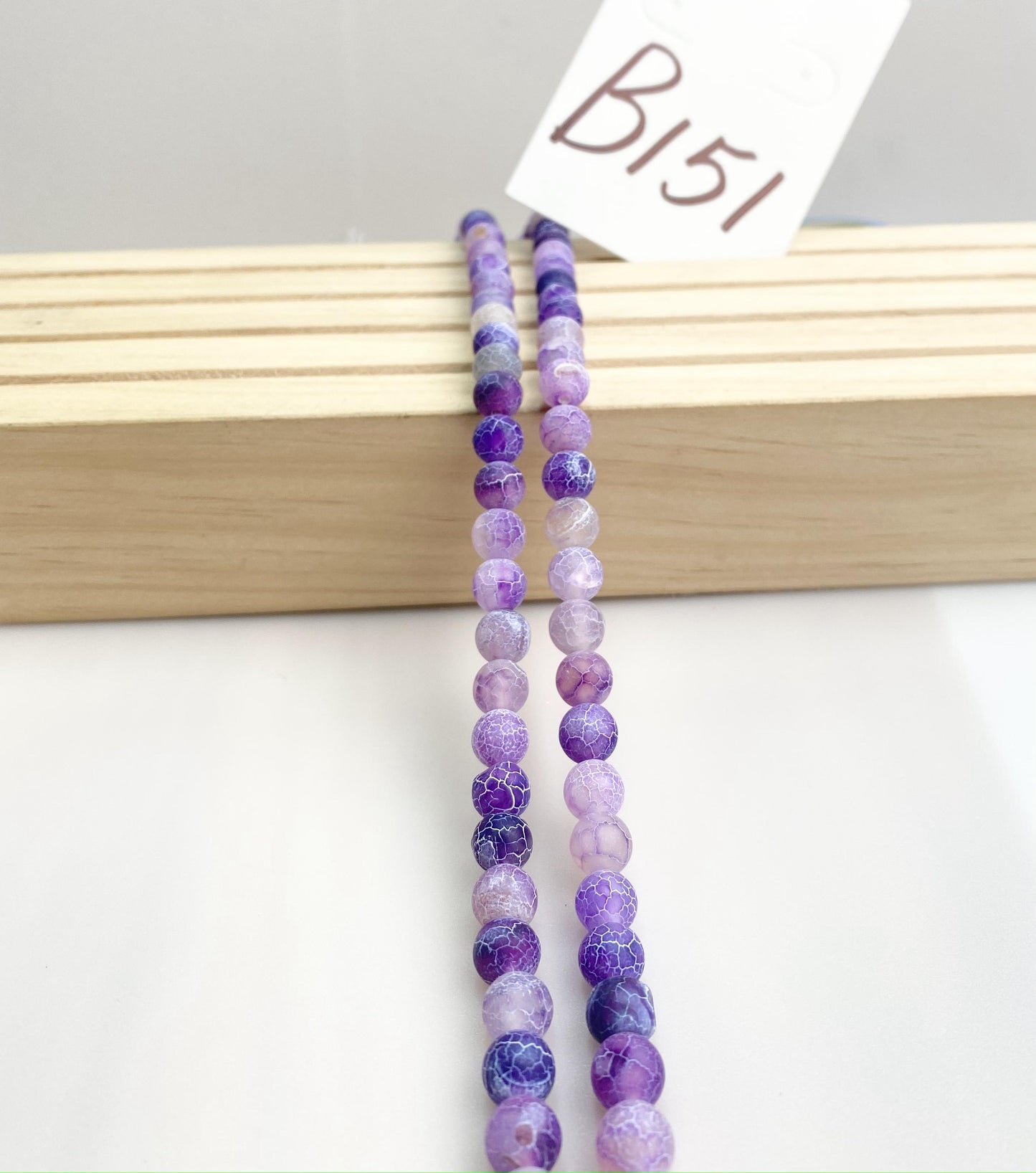 ------#B138-#B161 normal purple color  loose beads