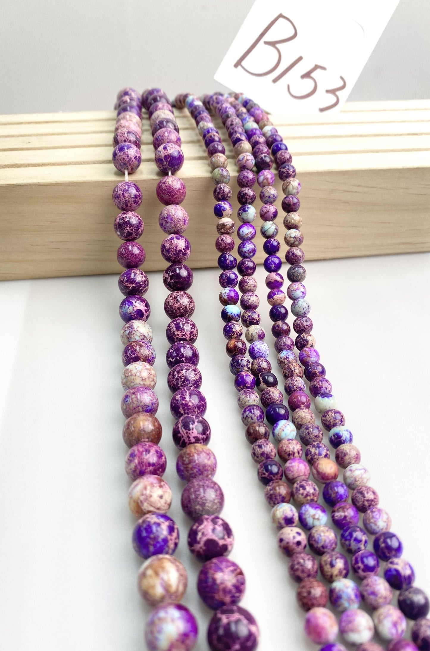 ------#B138-#B161 normal purple color  loose beads