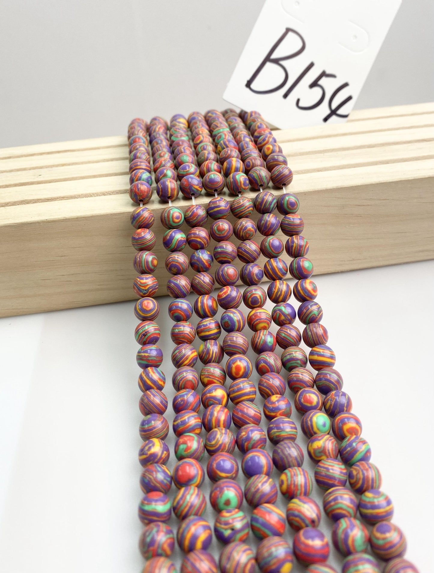 ------#B138-#B161 normal purple color  loose beads