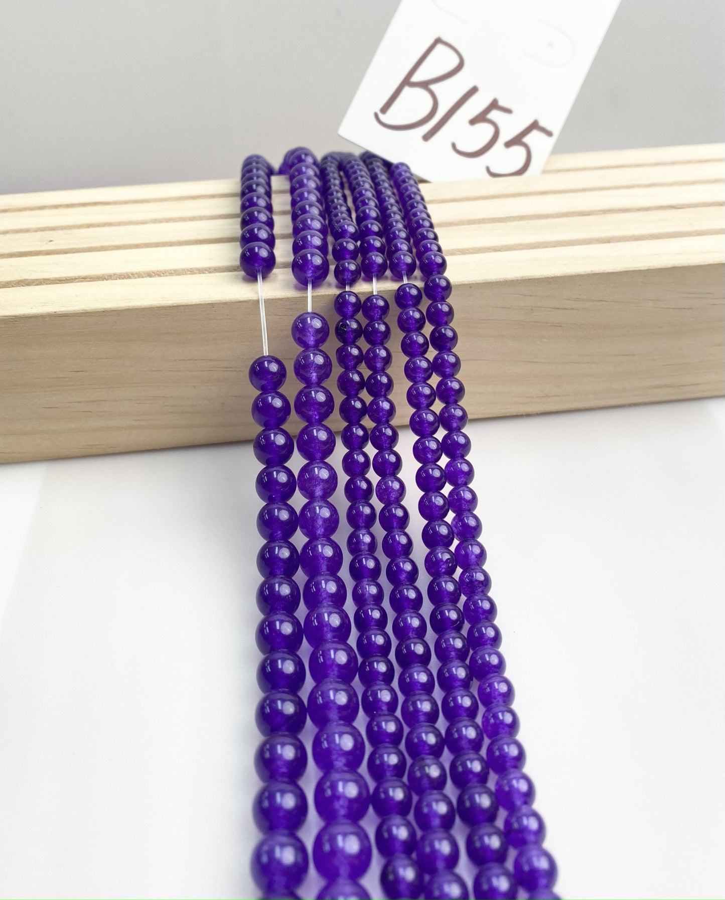 ------#B138-#B161 normal purple color  loose beads