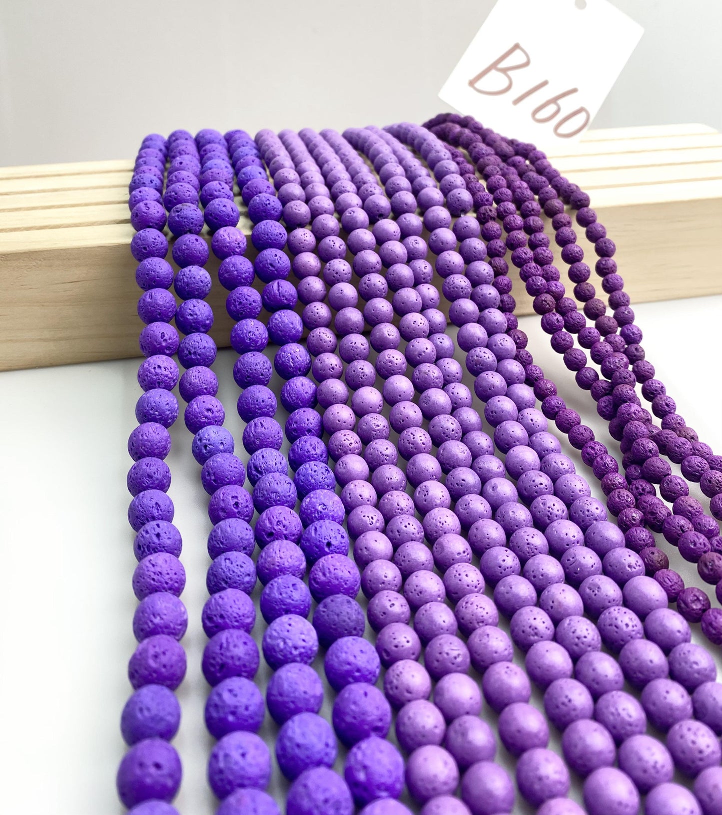 ------#B138-#B161 normal purple color  loose beads