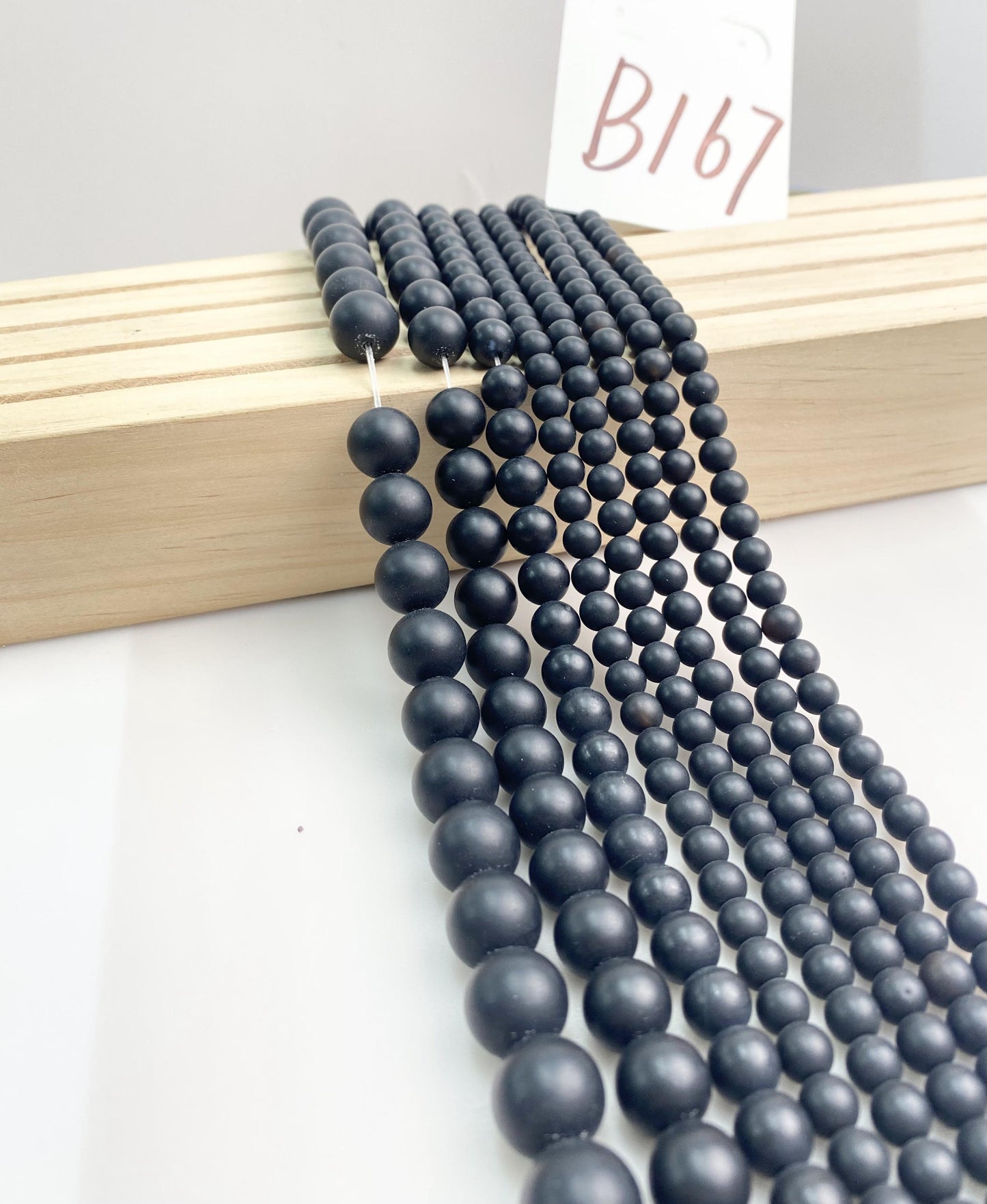 ------#B162-#B201 normal black and grey color  loose beads