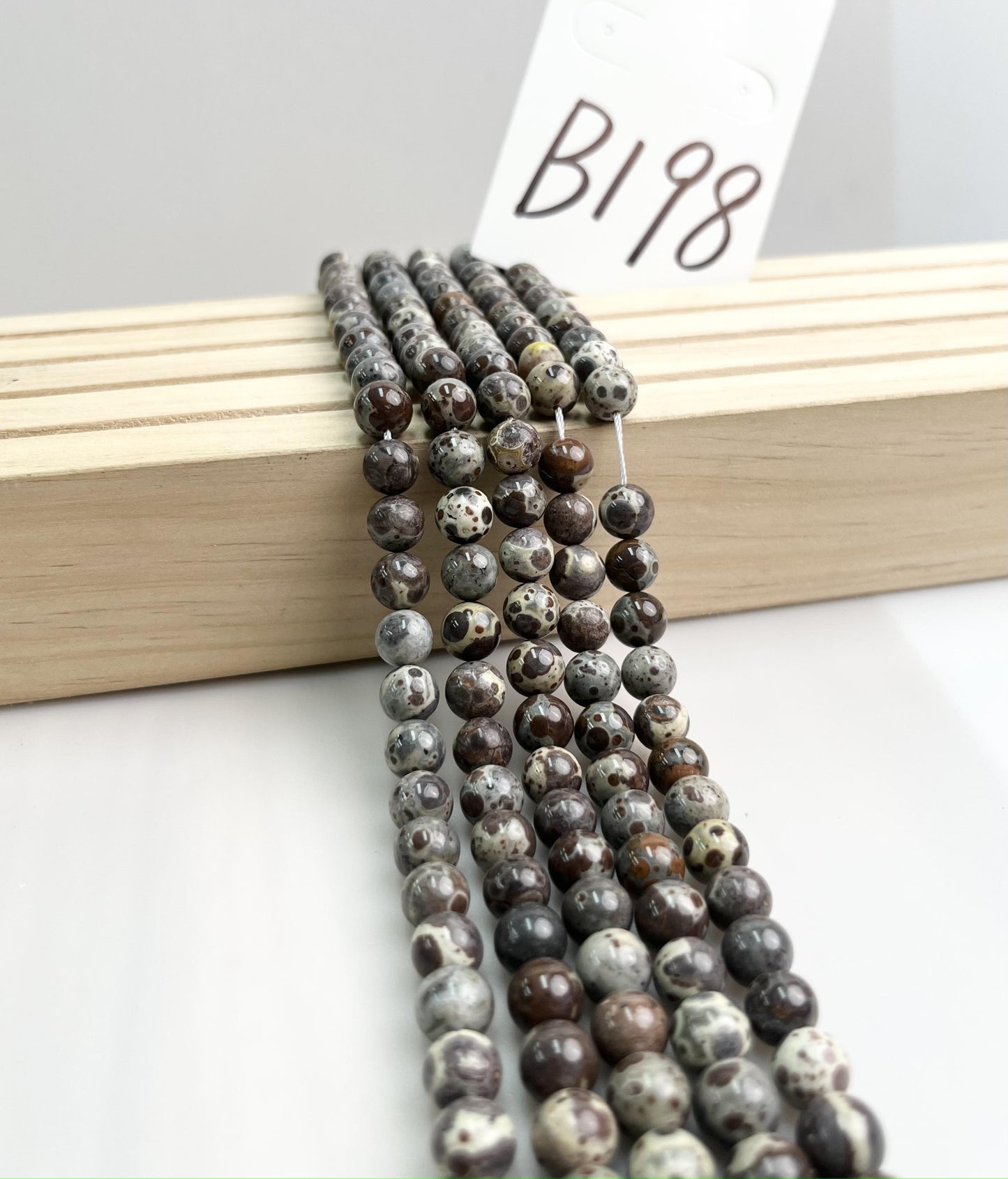 ------#B162-#B201 normal black and grey color  loose beads