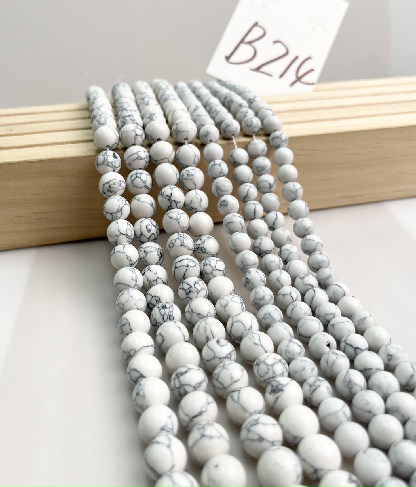 ------#B202-#B224 normal white color  loose beads
