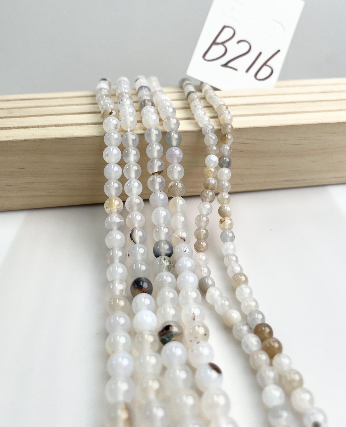 ------#B202-#B224 normal white color  loose beads