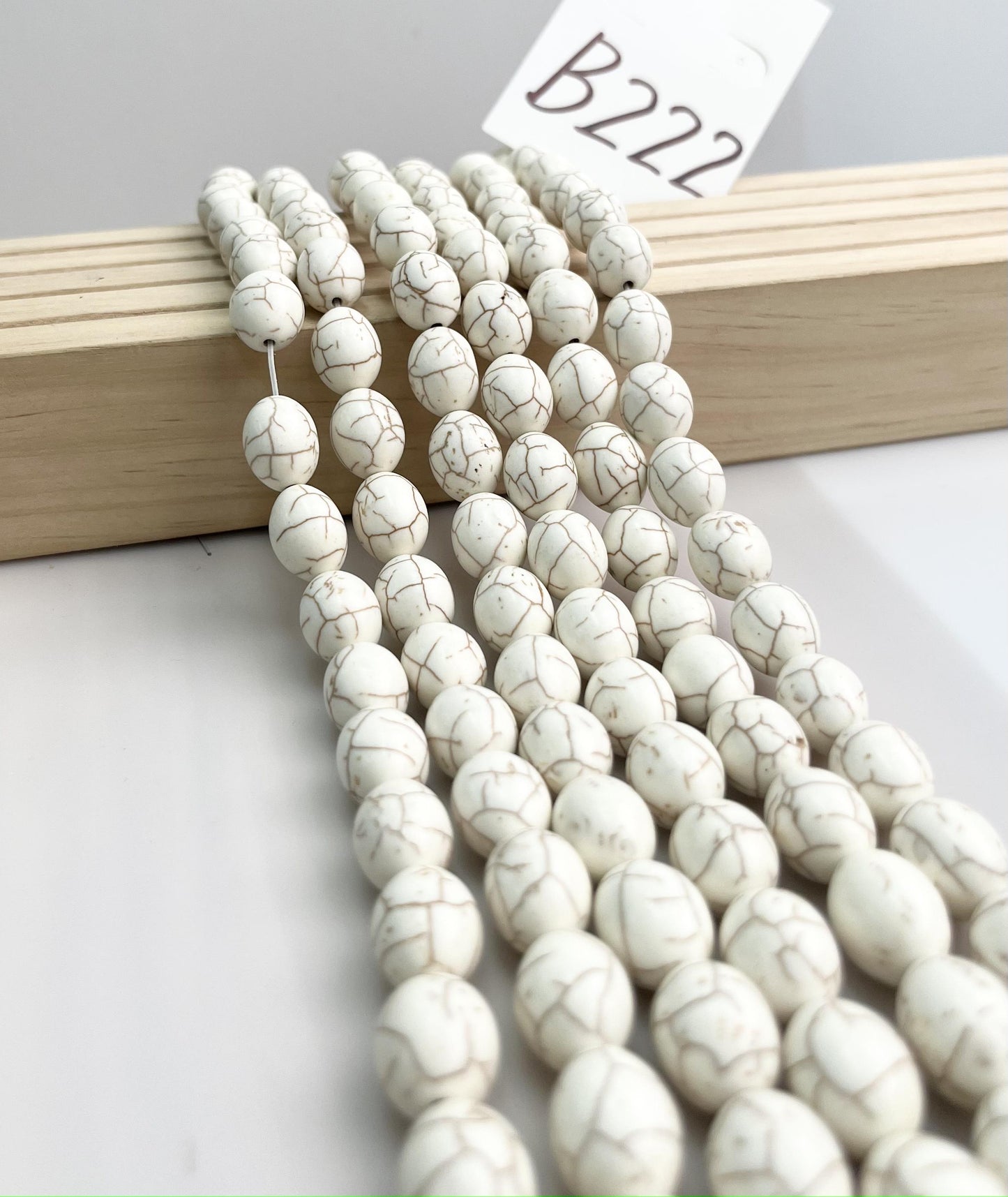 ------#B202-#B224 normal white color  loose beads