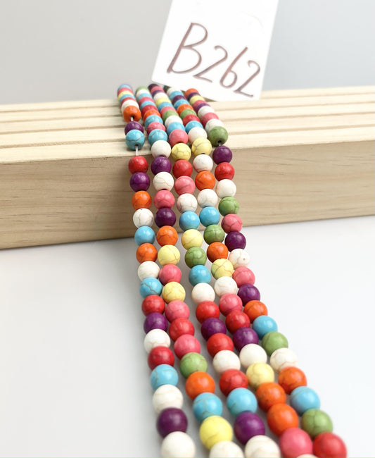 ------#B262-#B278 normal  colorful   loose beads