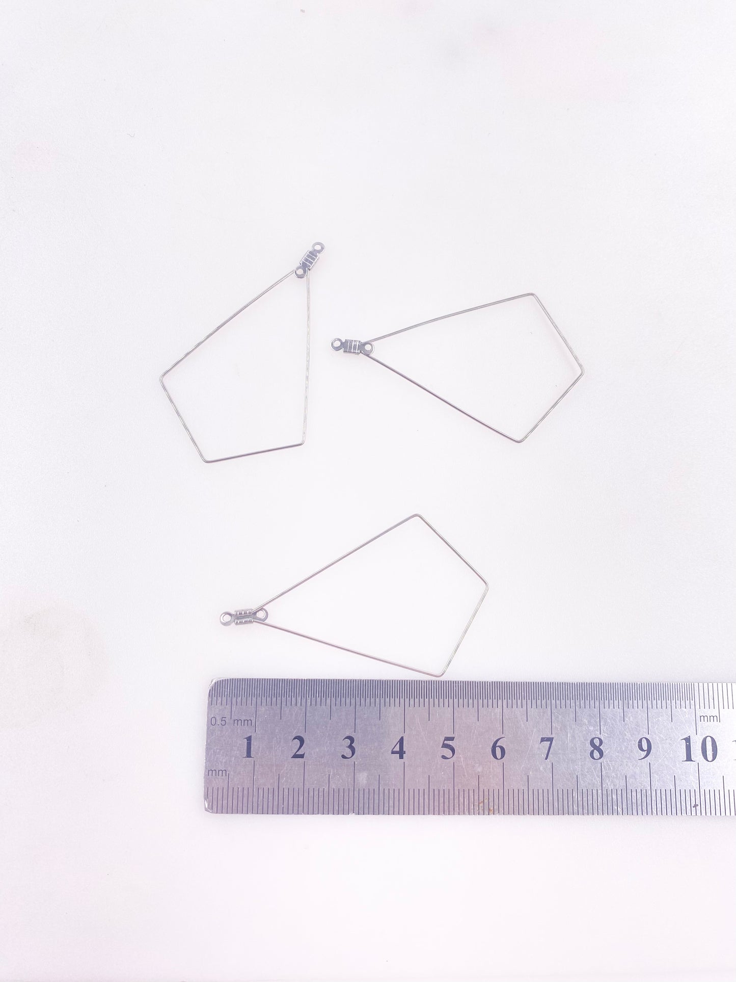----DIY stainless steel earrings
