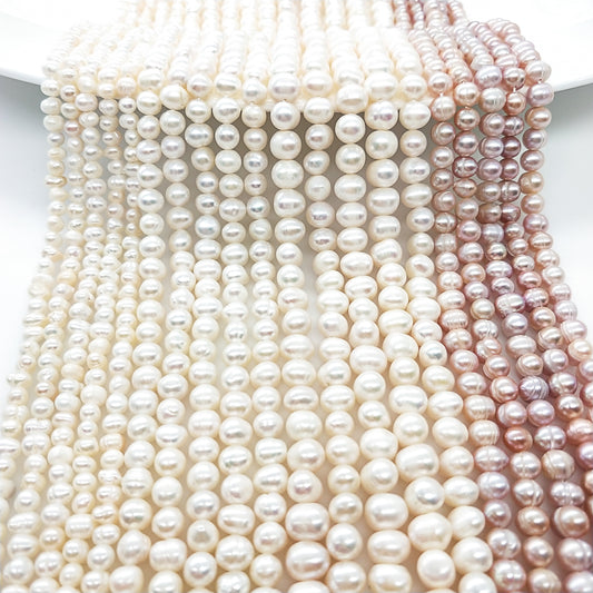 ------DIY real natural fresh water earl loose beads