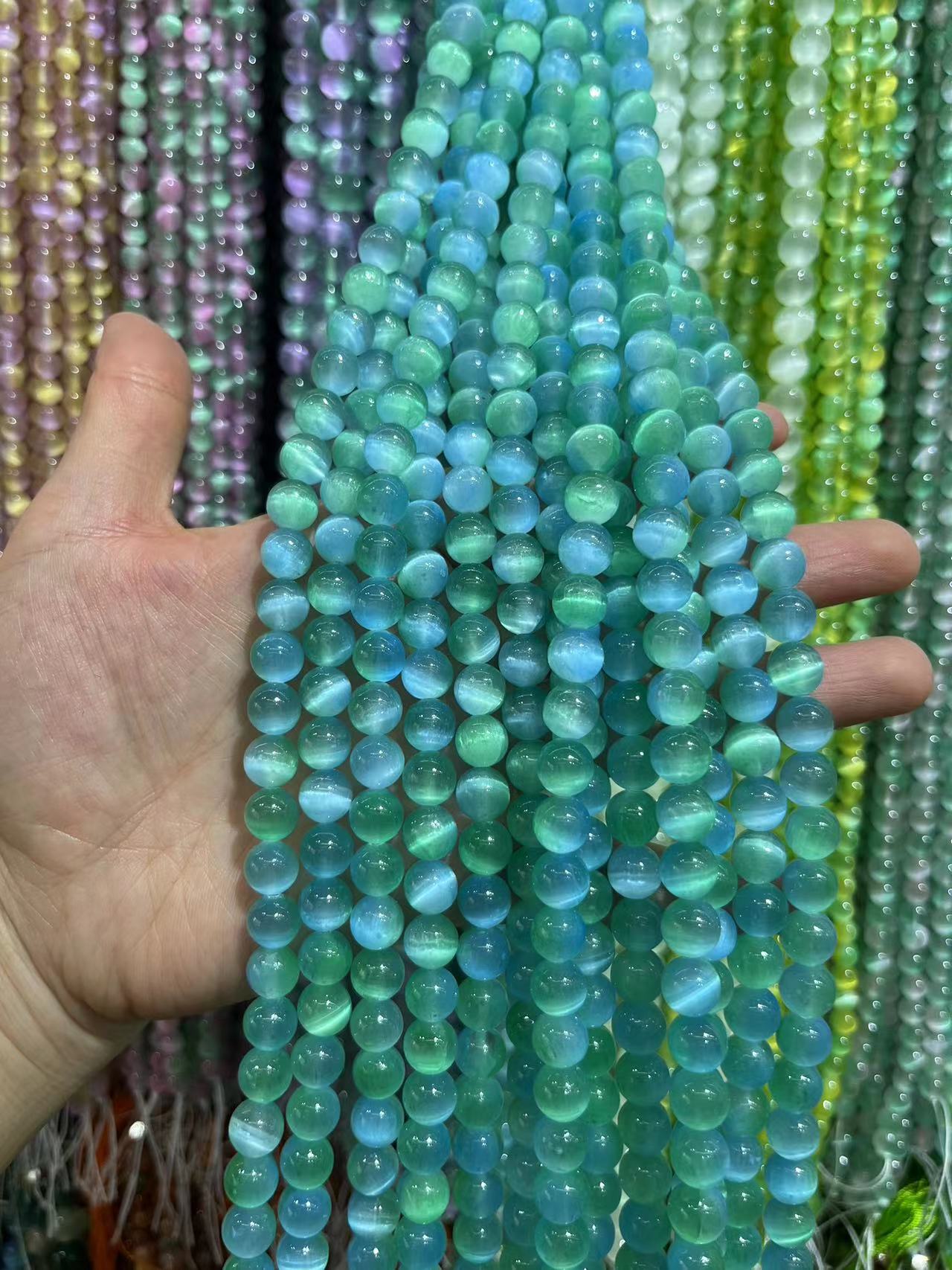 ------#129-#133 colorful natural gemstone loose beads