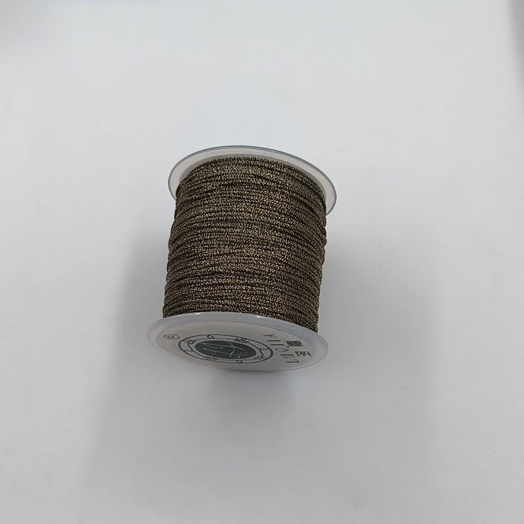 ---DIY gold silver Polyester thread
