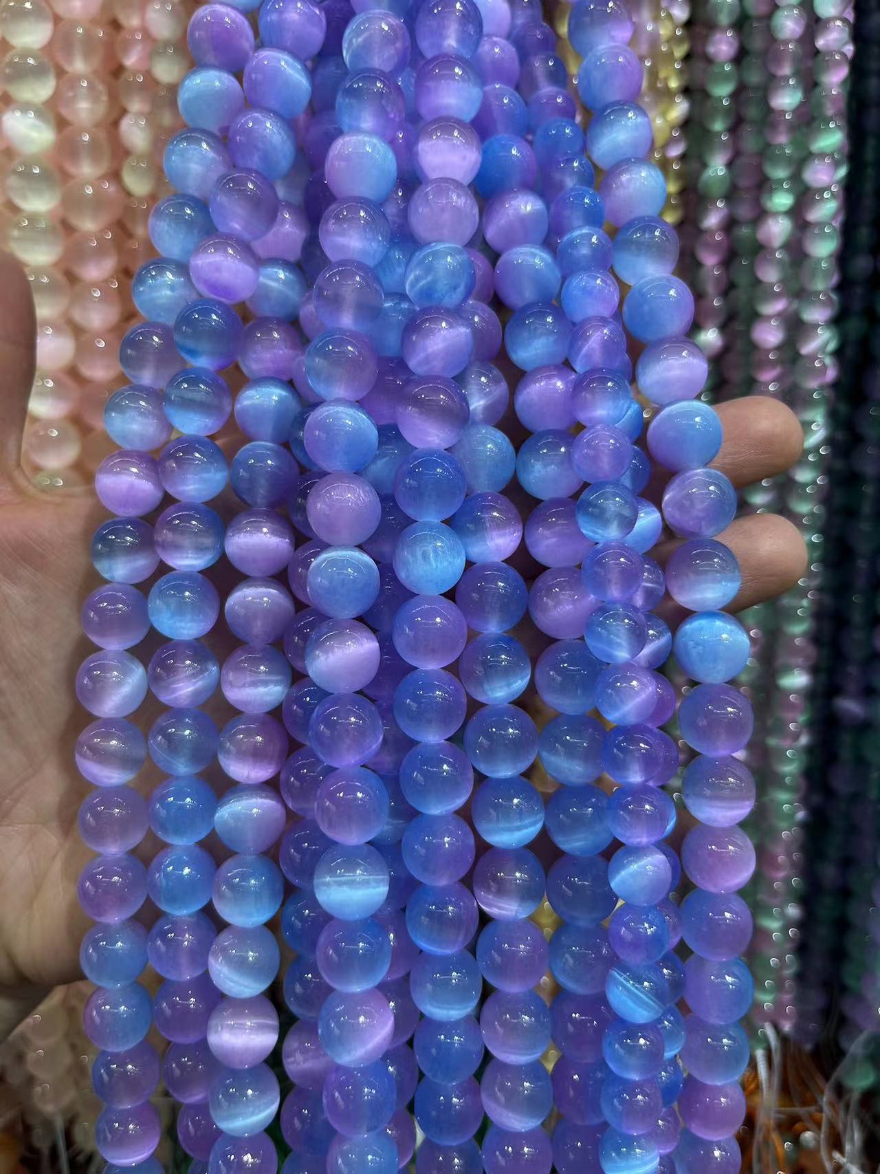 ------#129-#133 colorful natural gemstone loose beads