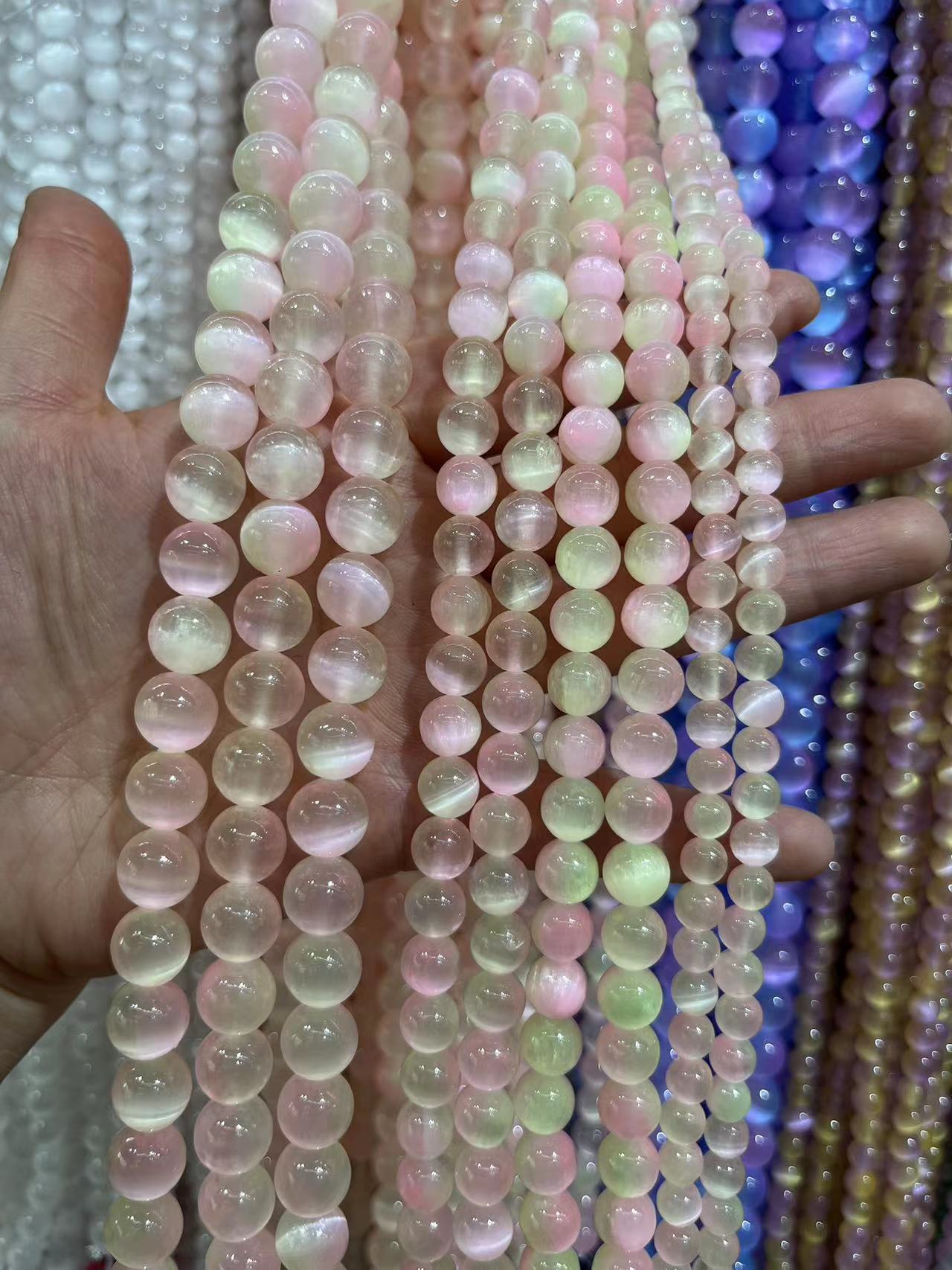 ------#129-#133 colorful natural gemstone loose beads