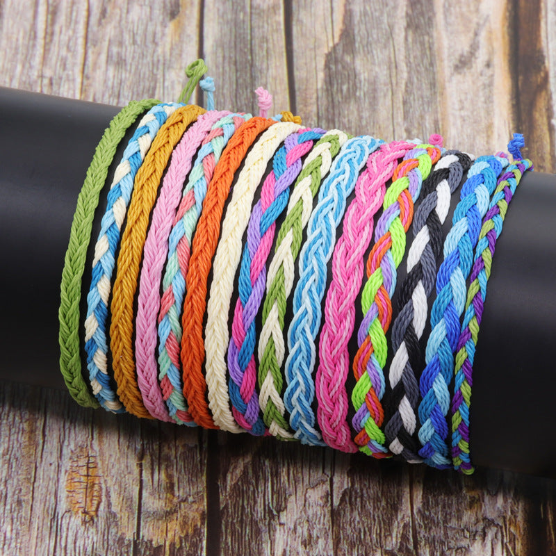 Handmade Wax String Bracelets