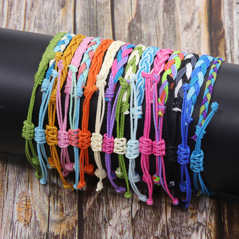 Handmade Wax String Bracelets
