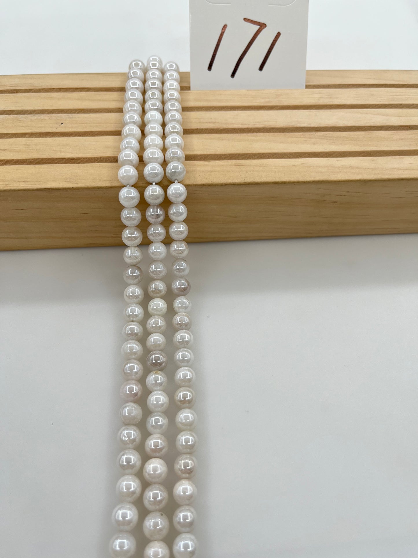 ------#1-#10white color natural gemstone loose beads