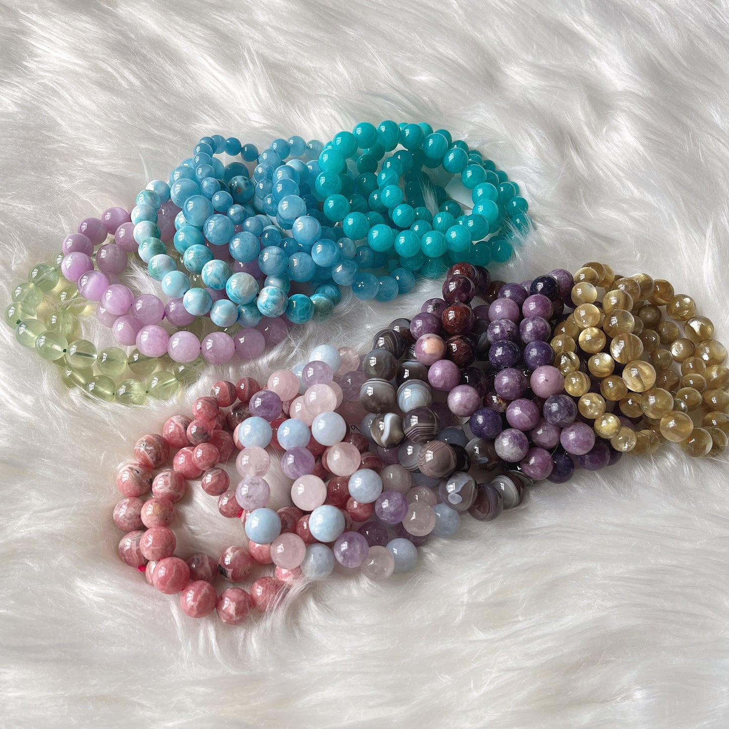 1pcs top grade precious larimar gemstone bracelet