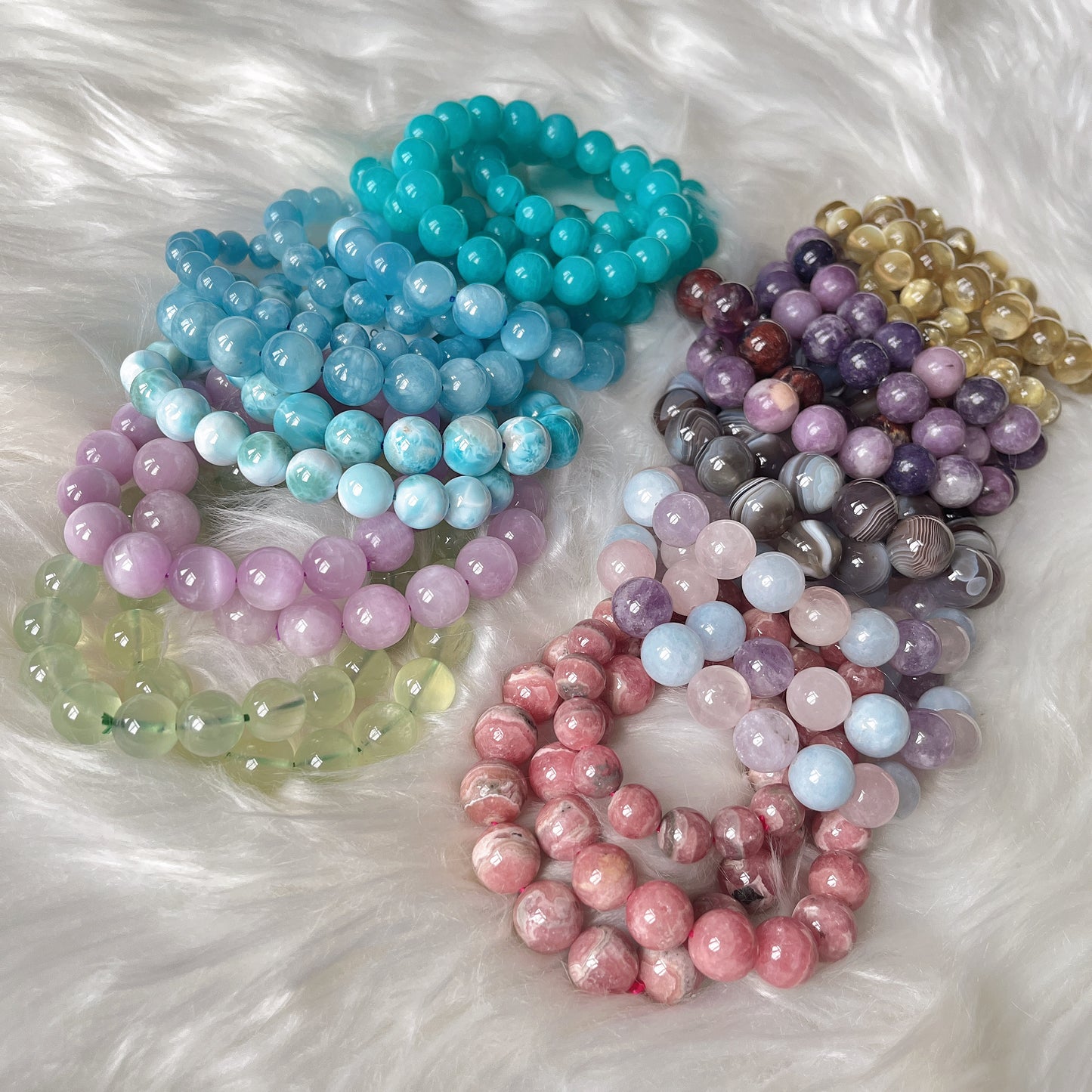 1pcs top grade precious larimar gemstone bracelet