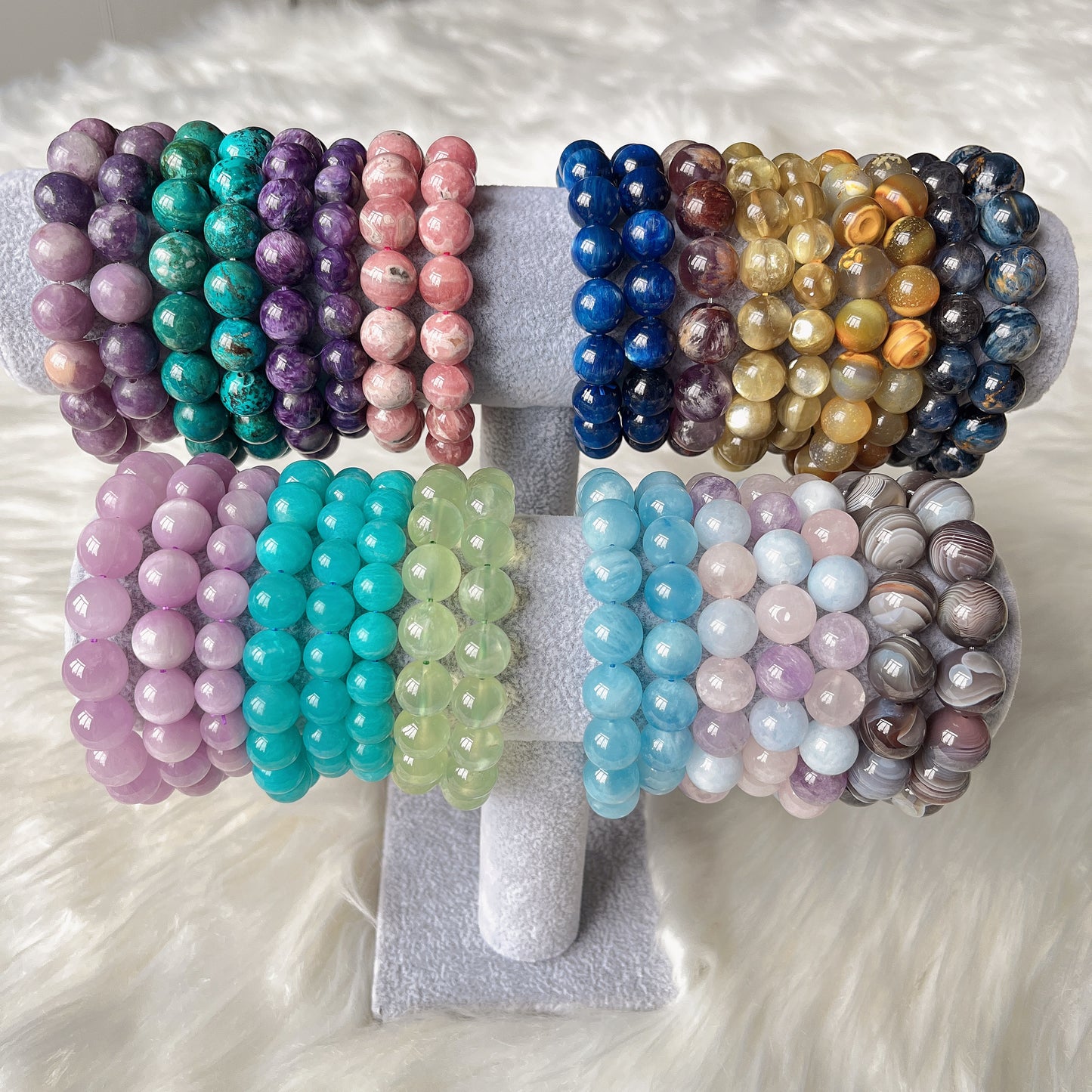 1pcs top grade precious larimar gemstone bracelet