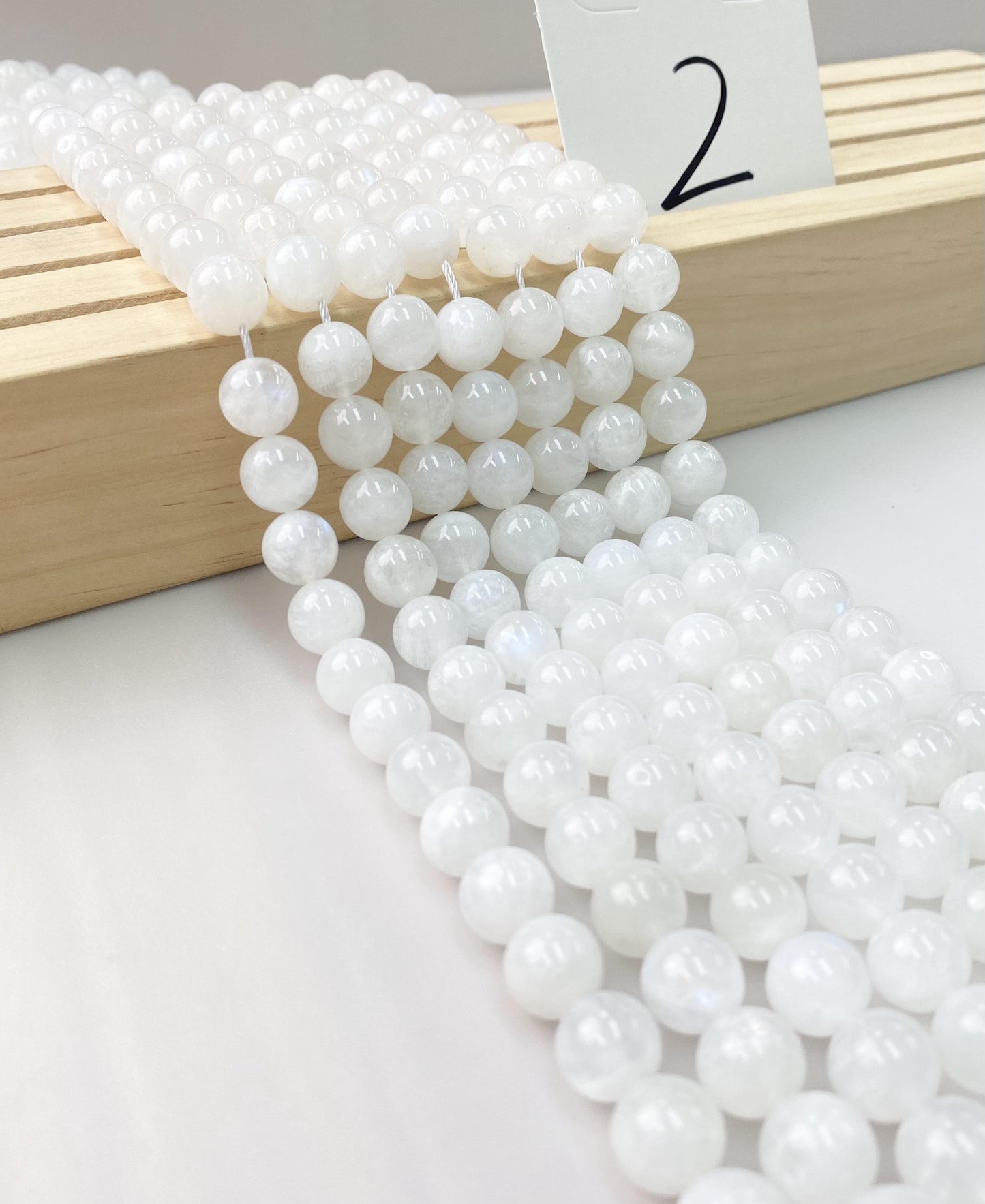 ------#1-#10white color natural gemstone loose beads