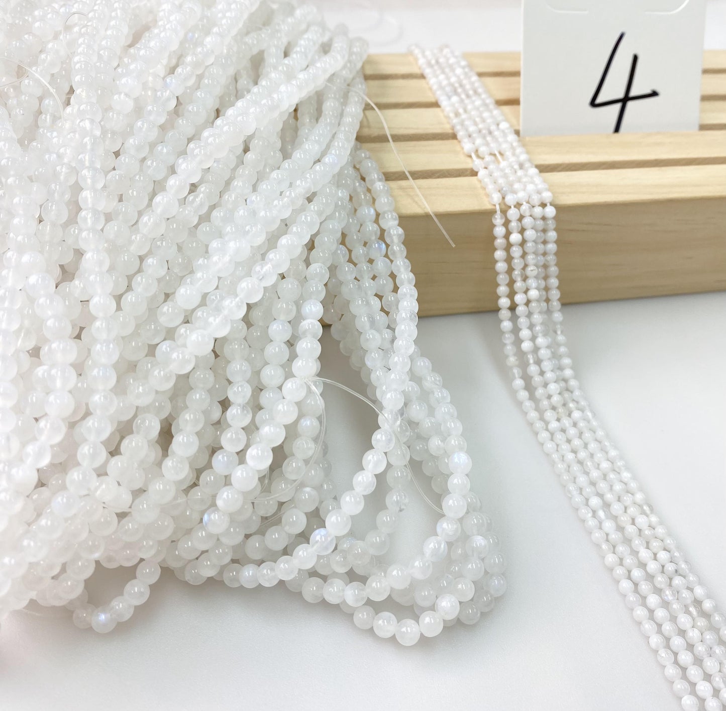 ------#1-#10white color natural gemstone loose beads