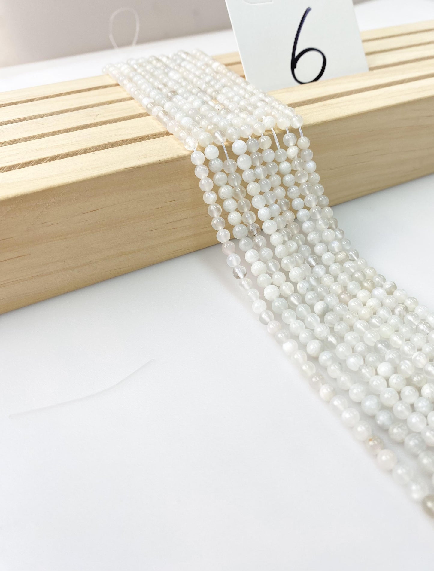 ------#1-#10white color natural gemstone loose beads