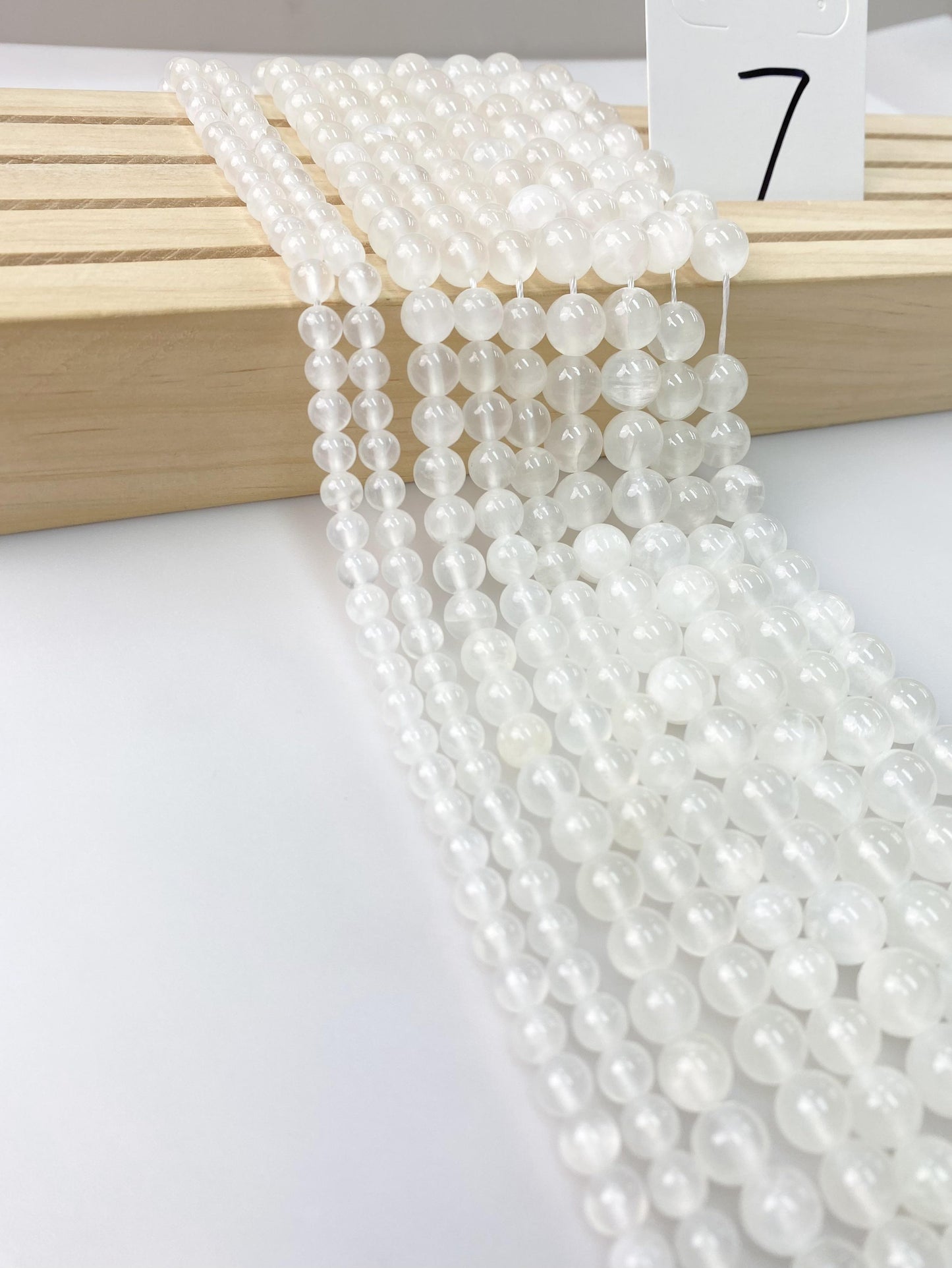 ------#1-#10white color natural gemstone loose beads