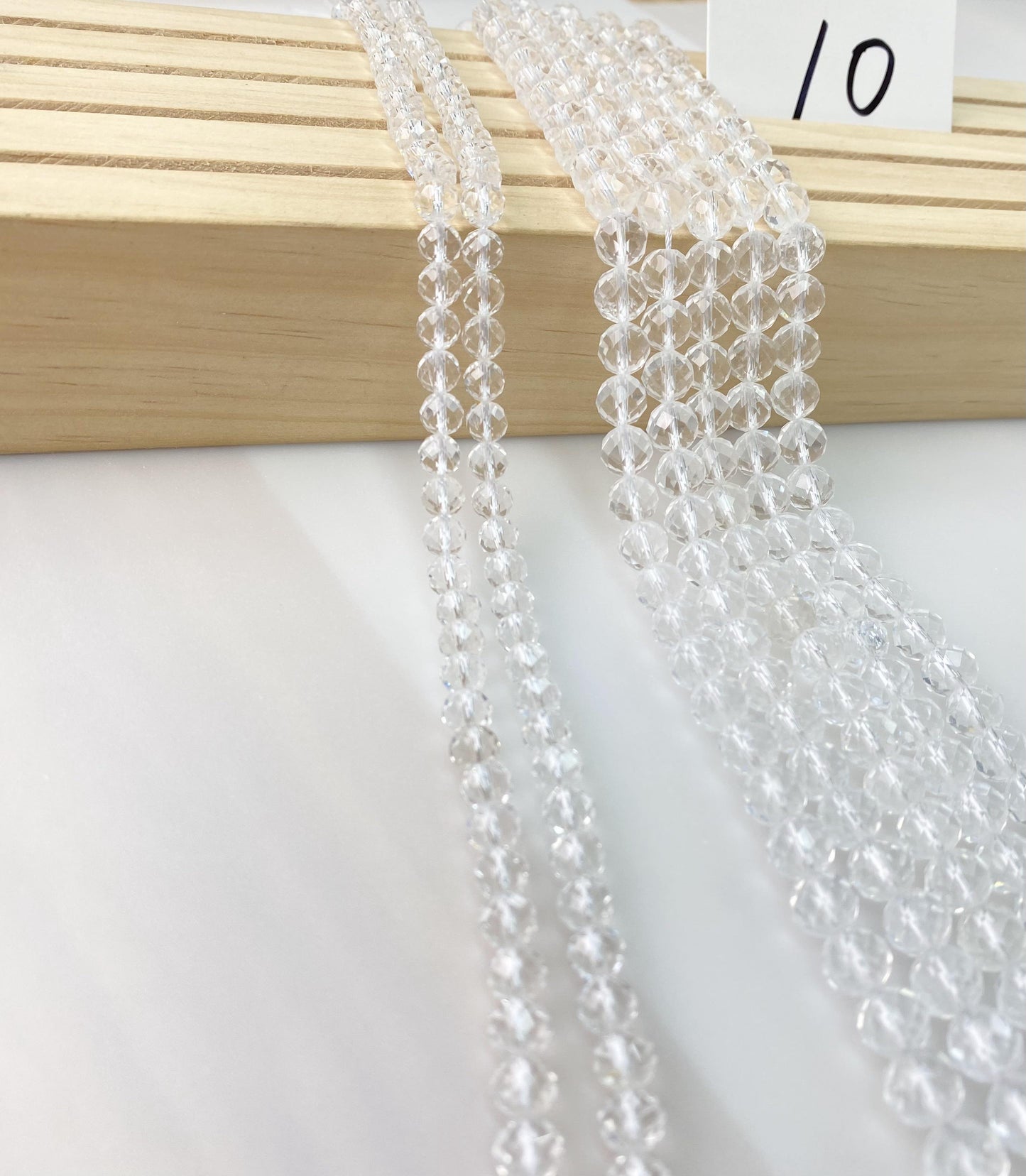 ------#1-#10white color natural gemstone loose beads