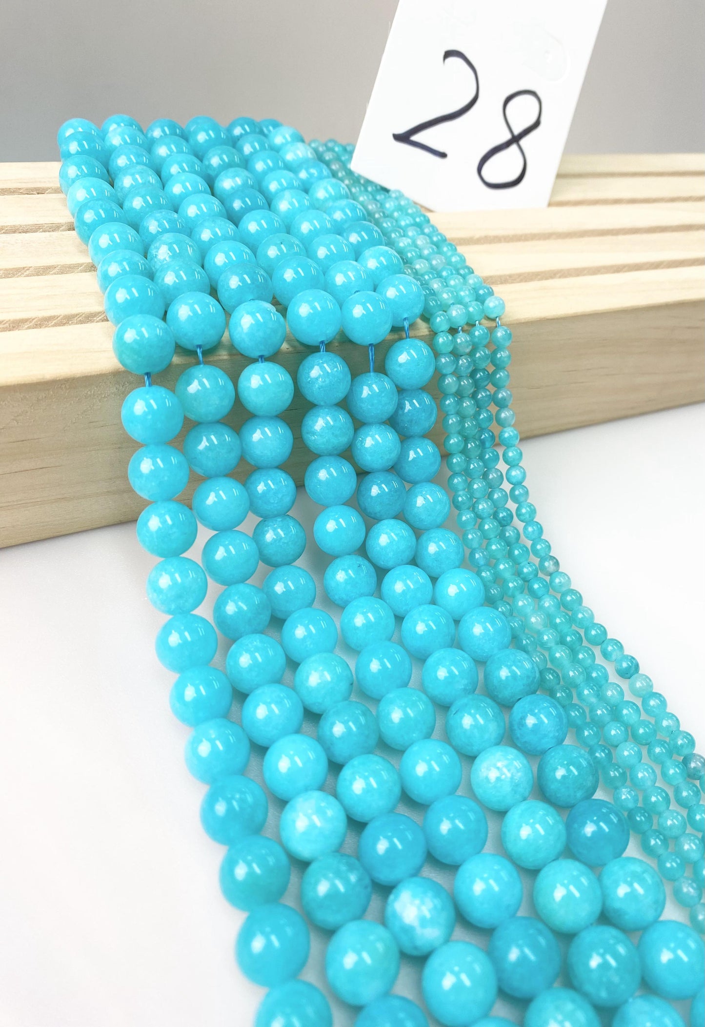 ------#11-#41 blue color natural gemstone loose beads
