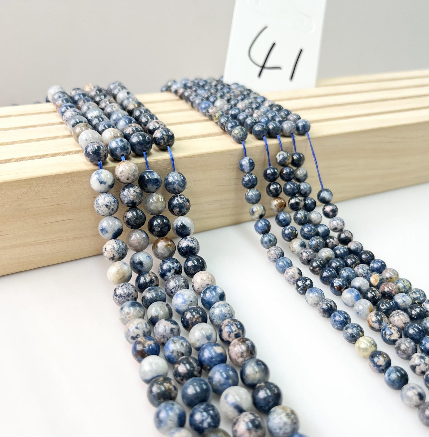 ------#11-#41 blue color natural gemstone loose beads