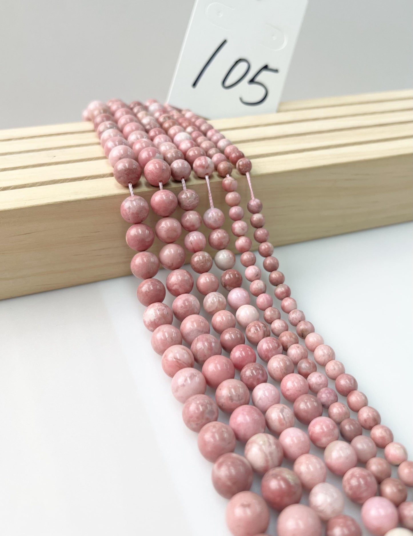 ------#94-#113  pink red natural gemstone loose beads