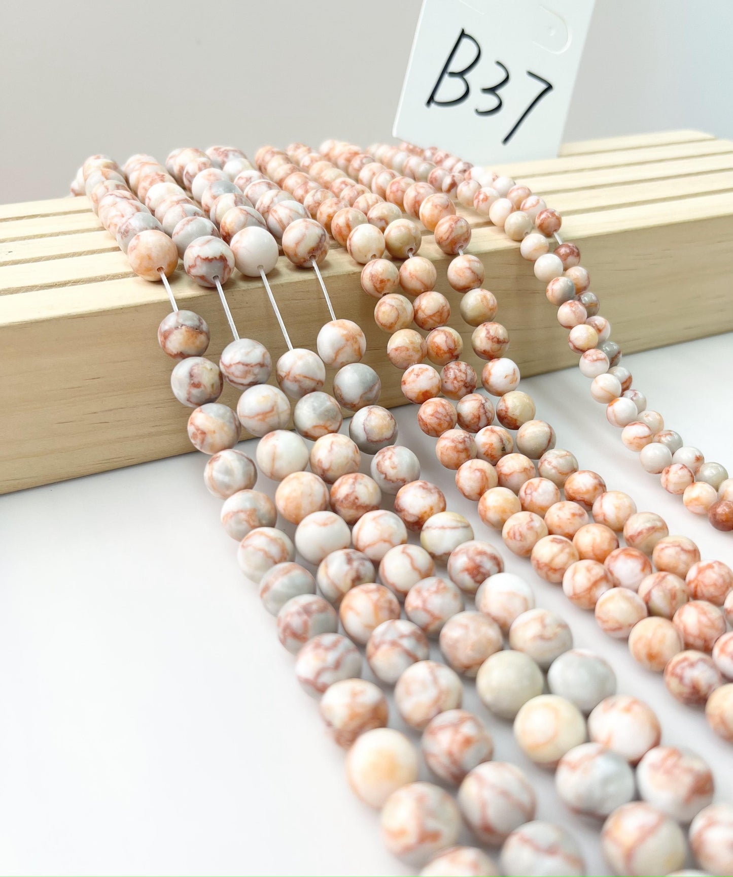 ------#B1-#B48 normal dark pink color  loose beads